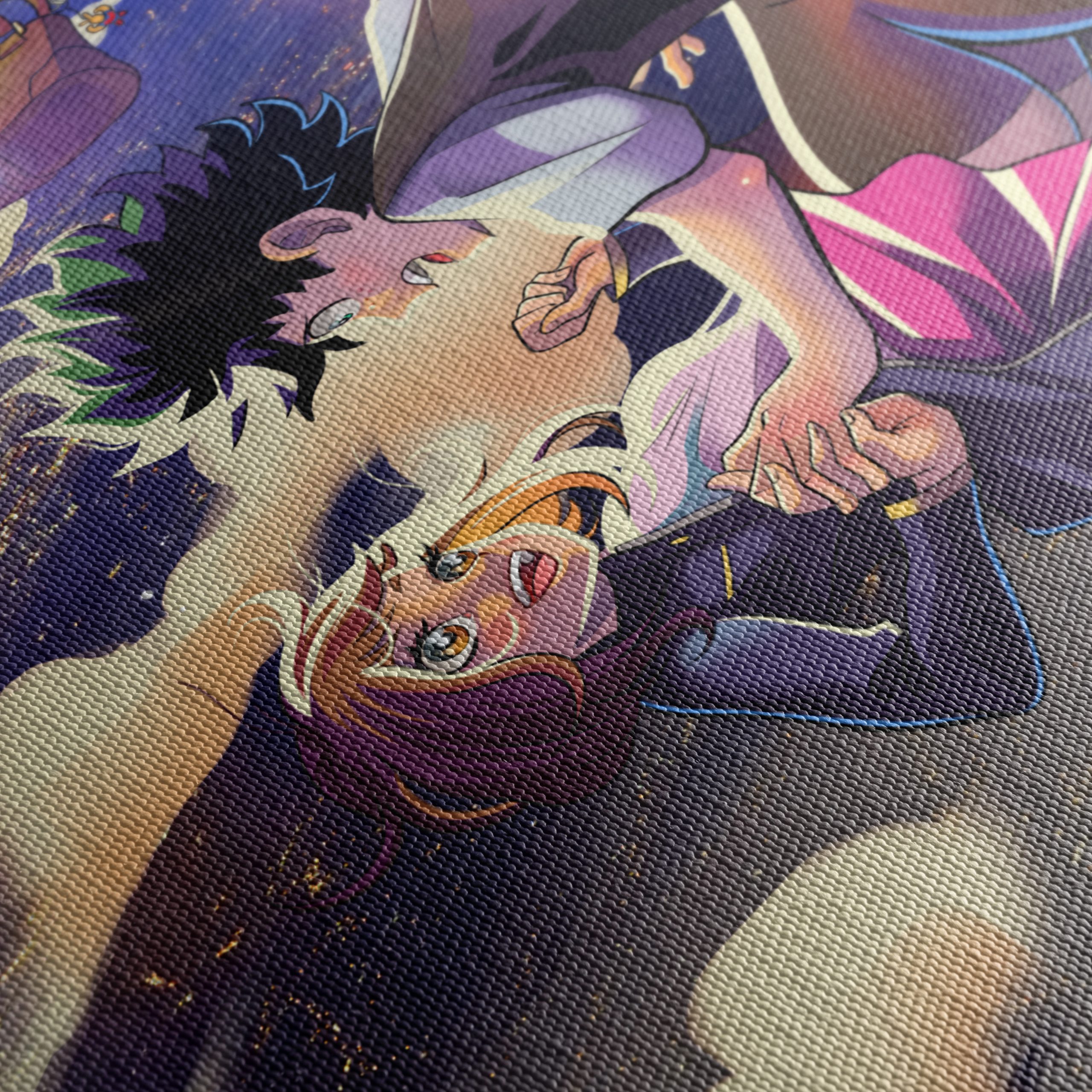 Anime Inspired Romantic Scene in the Clouds - Image 5