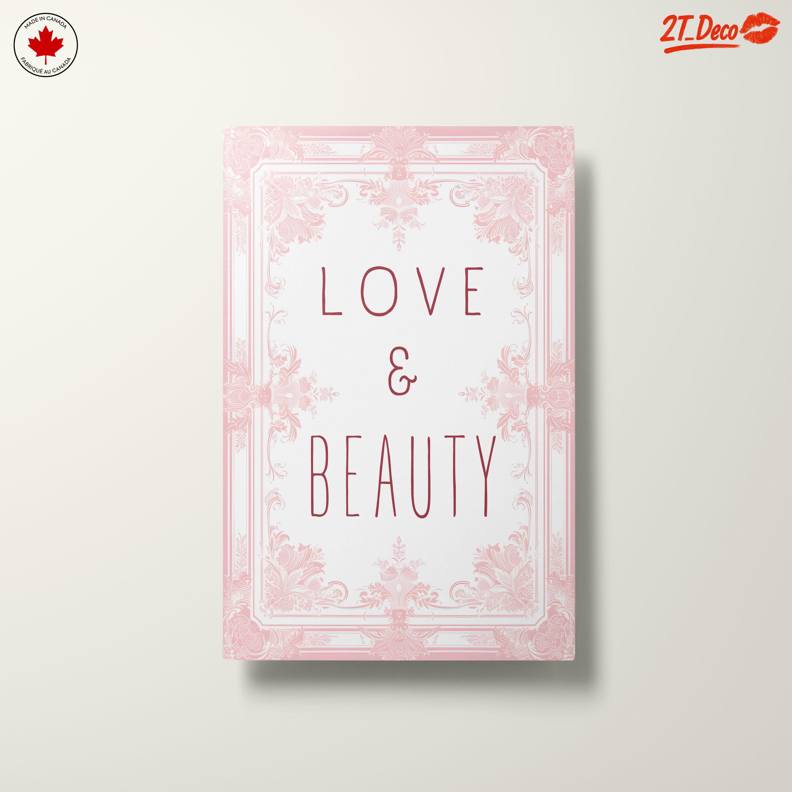 Inspirational Love and Beauty Quote Art - Image 10