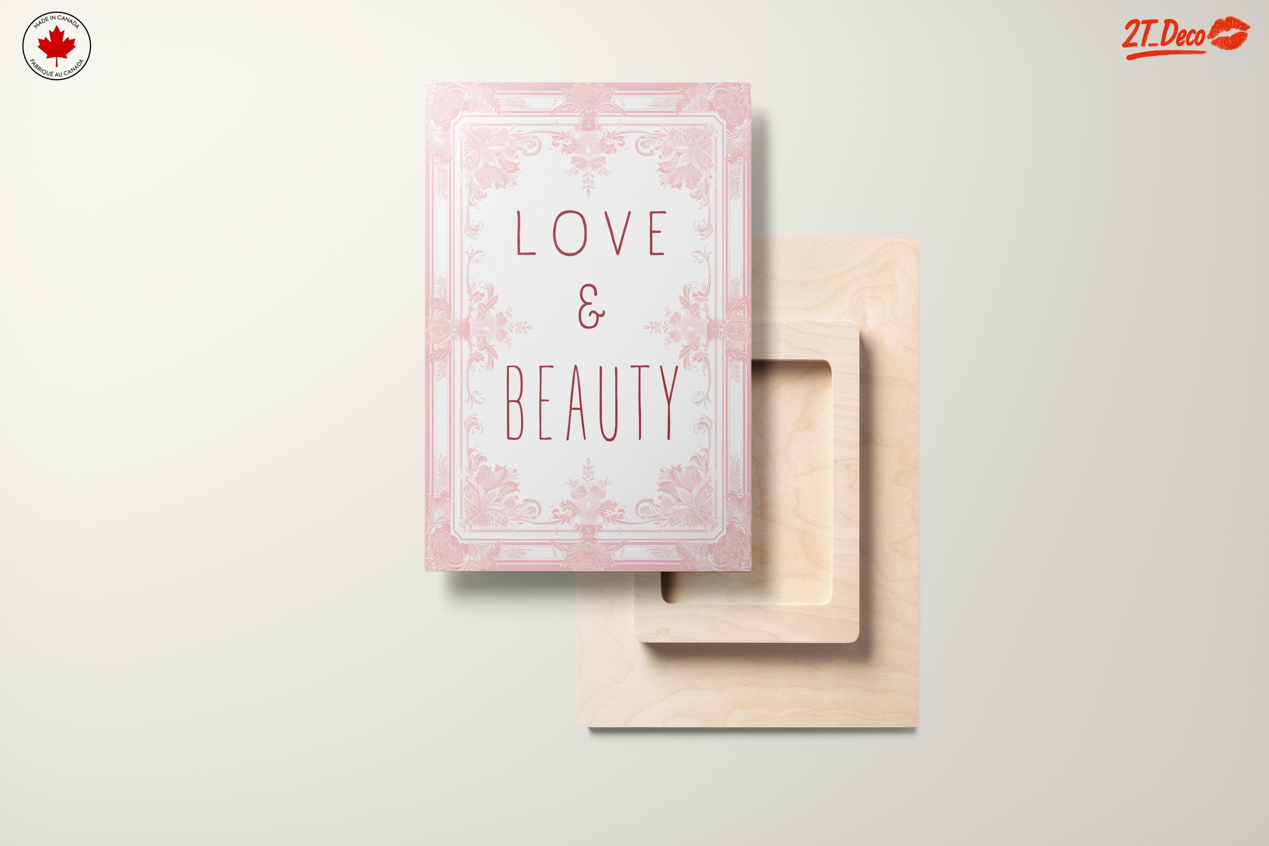 Inspirational Love and Beauty Quote Art - Image 11
