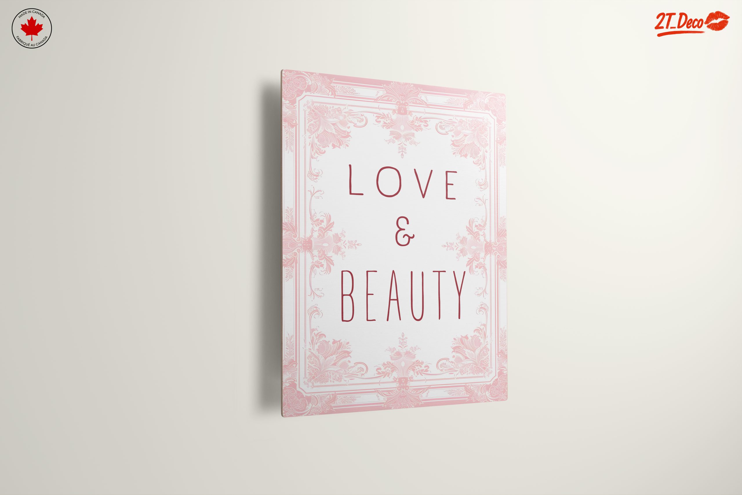 Inspirational Love and Beauty Quote Art - Image 13