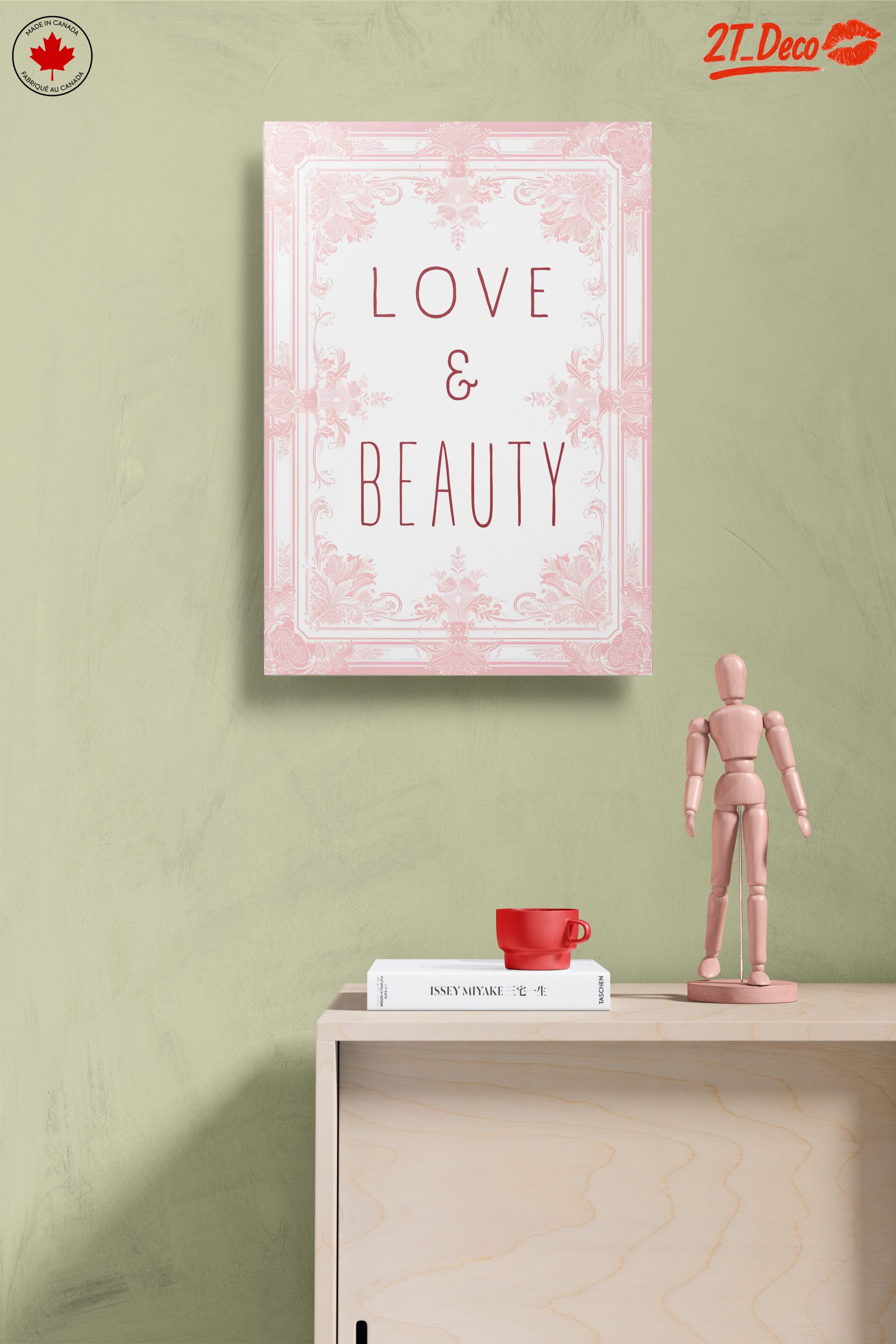 Inspirational Love and Beauty Quote Art - Image 14