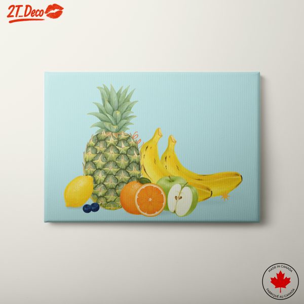 Vibrant Abstract Fruit Composition
