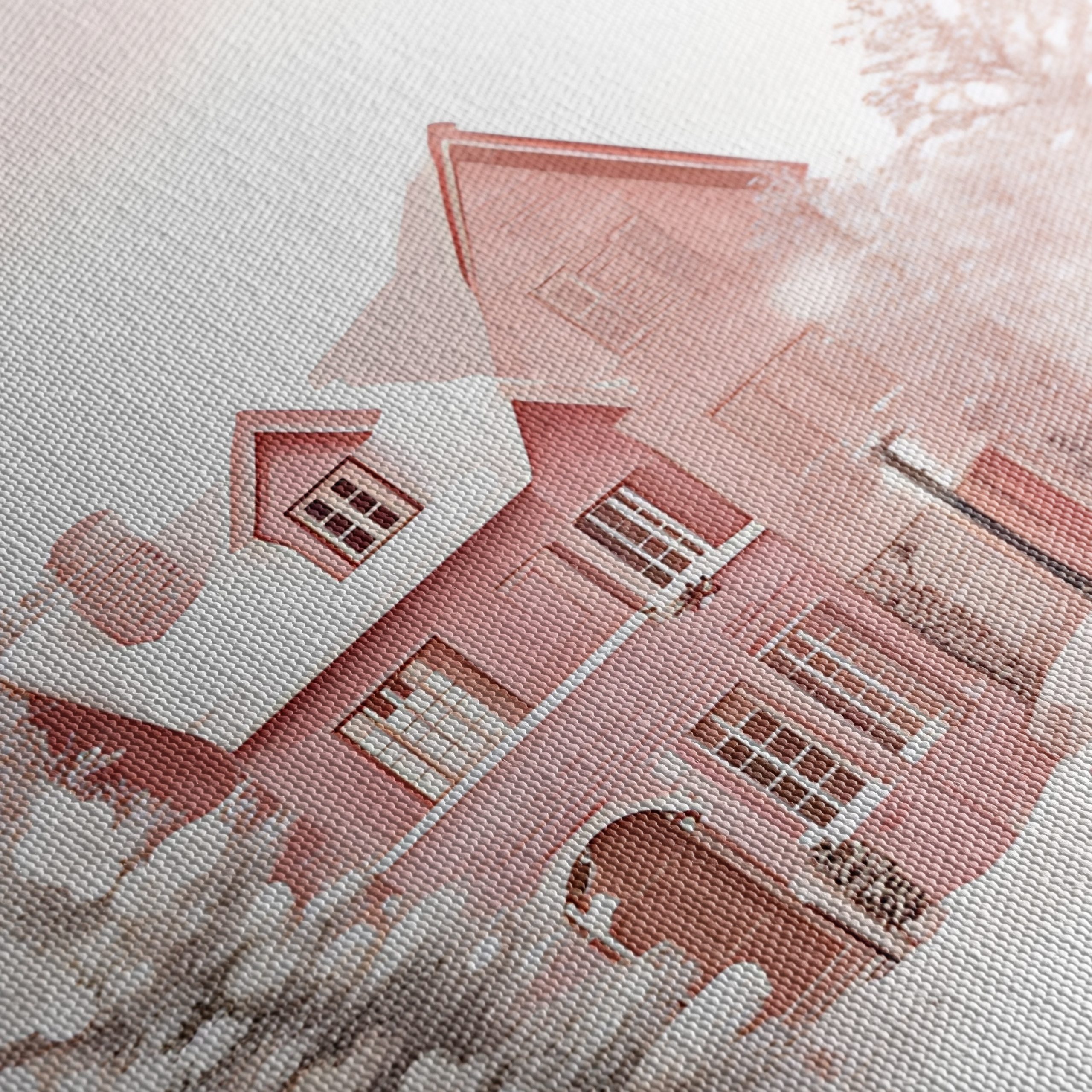 Charming Winter Village with Snowy Landscape - Image 5