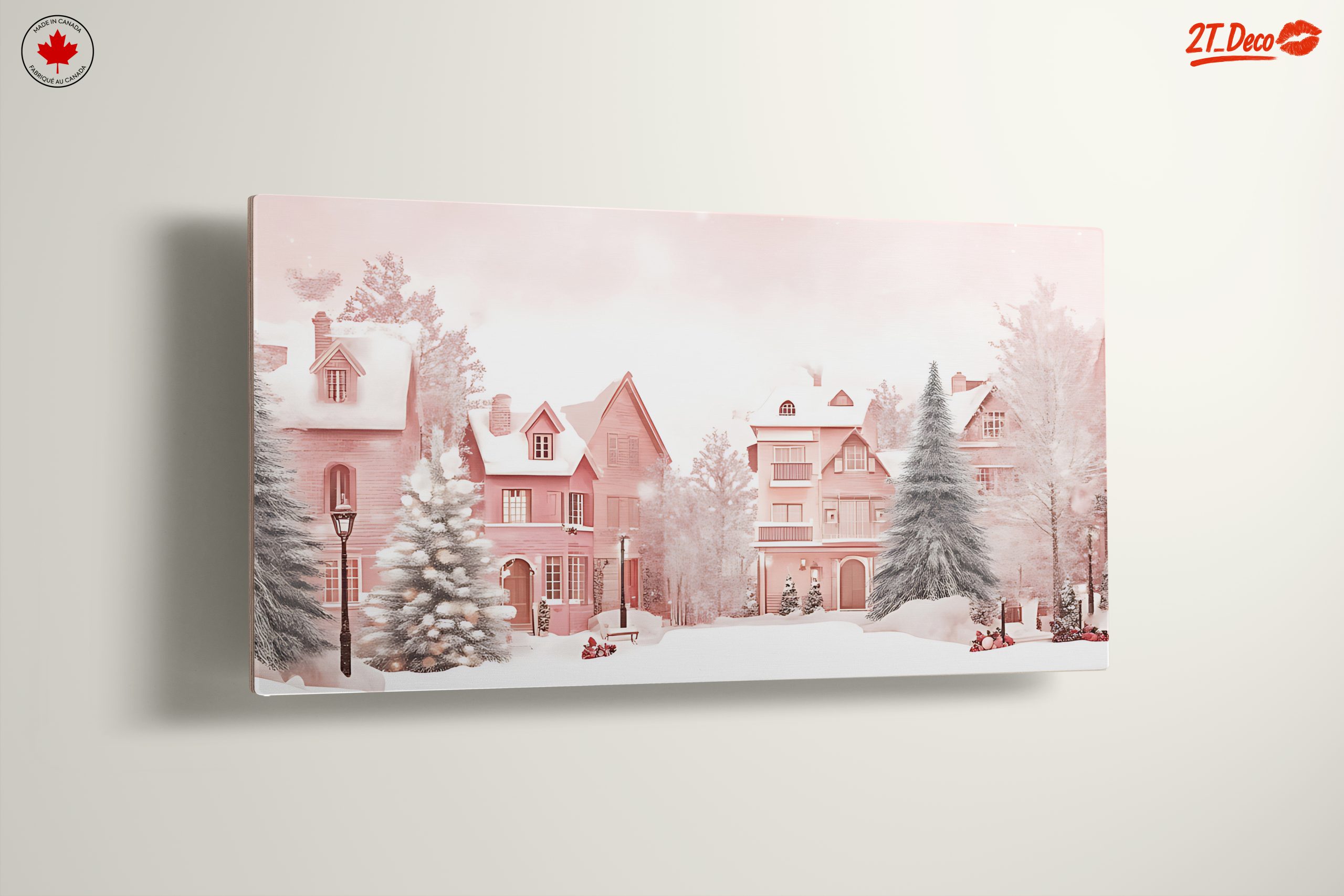 Charming Winter Village with Snowy Landscape - Image 13