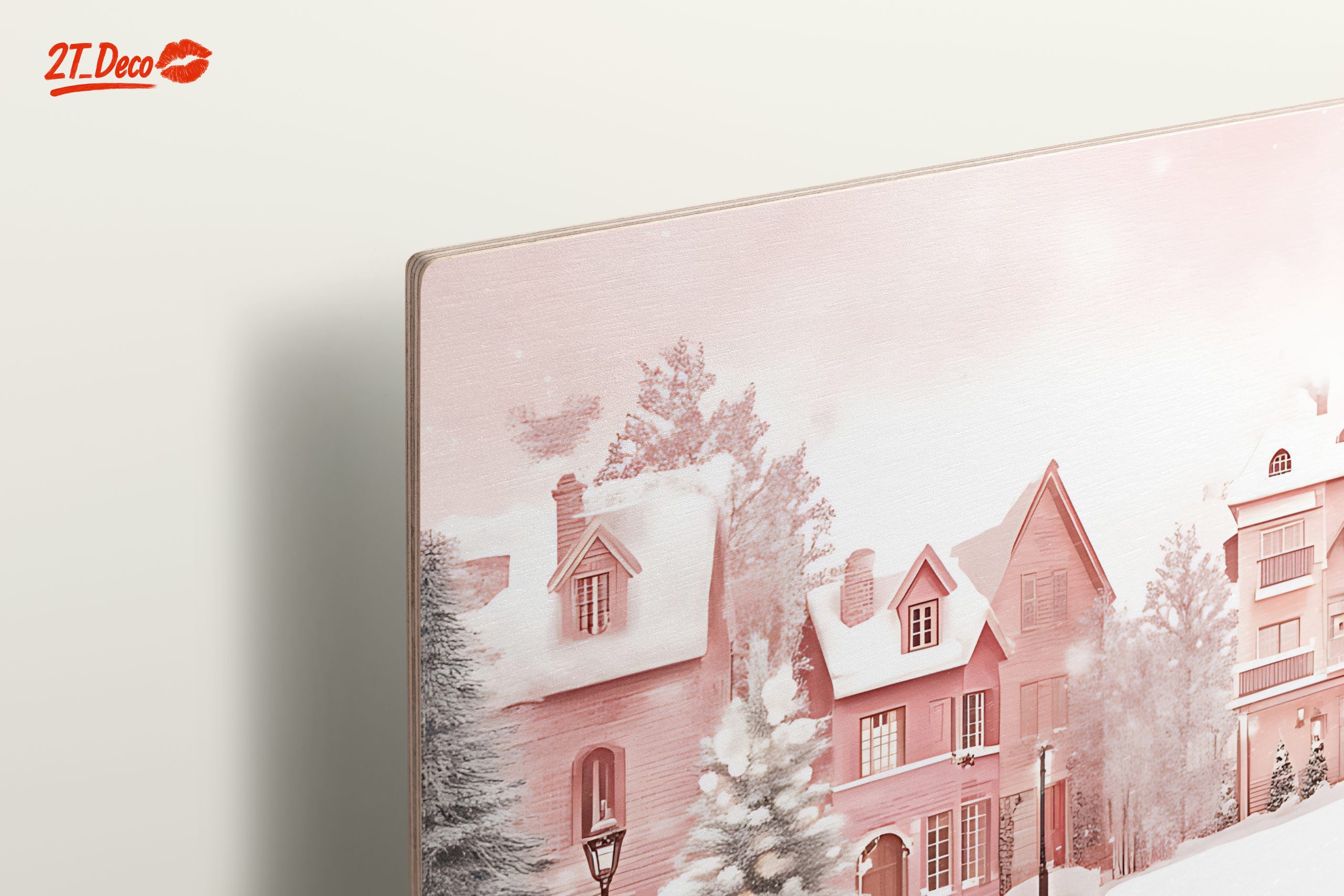 Charming Winter Village with Snowy Landscape - Image 15