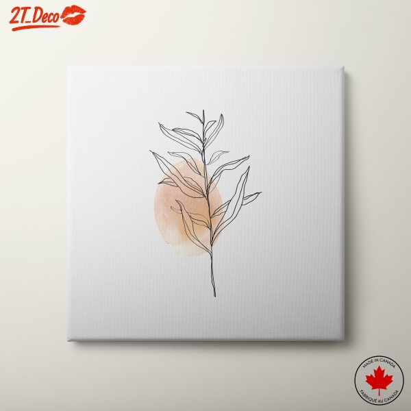 Elegant Minimalist Botanical Artwork