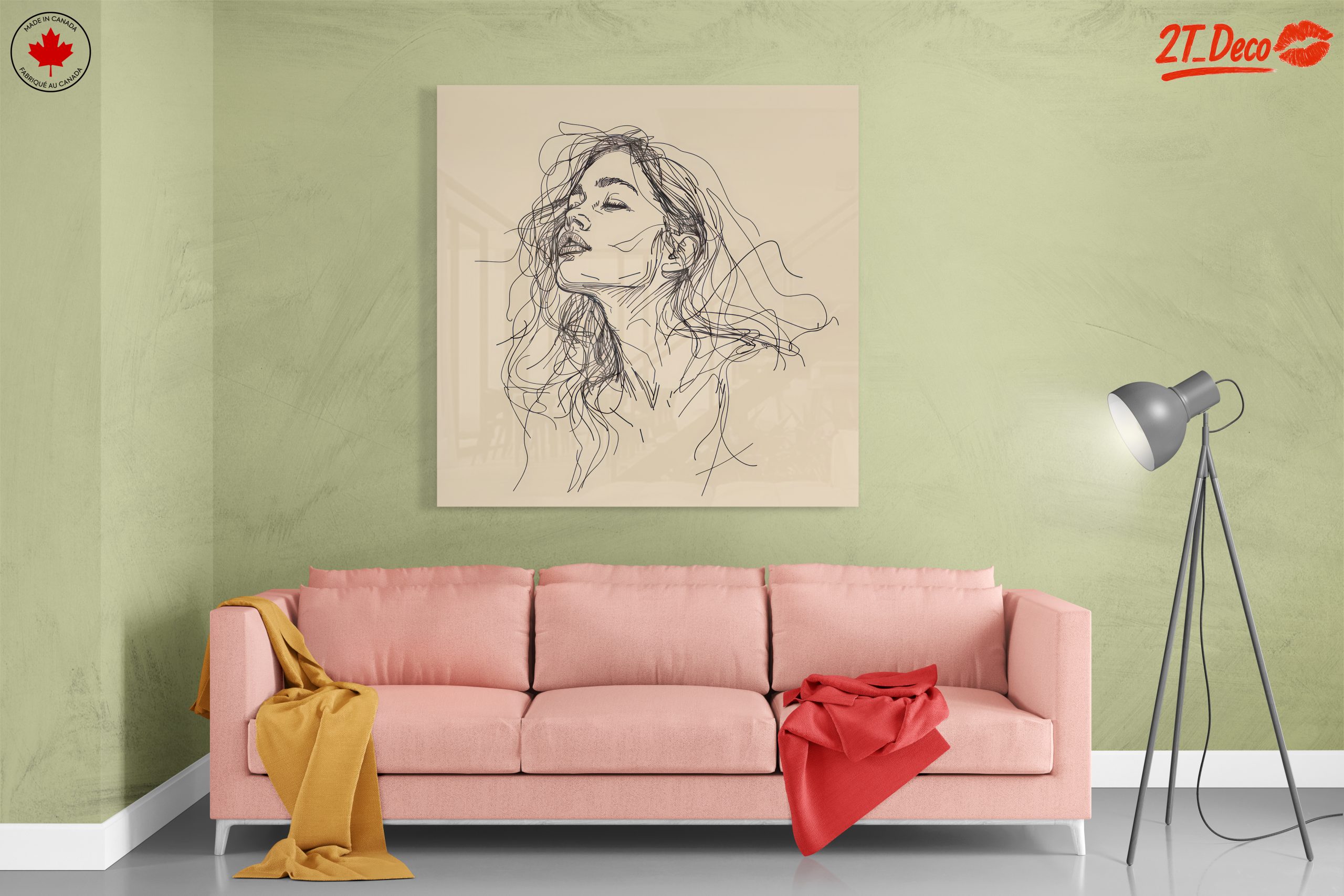 Stylized Contemporary Female Portrait - Image 7