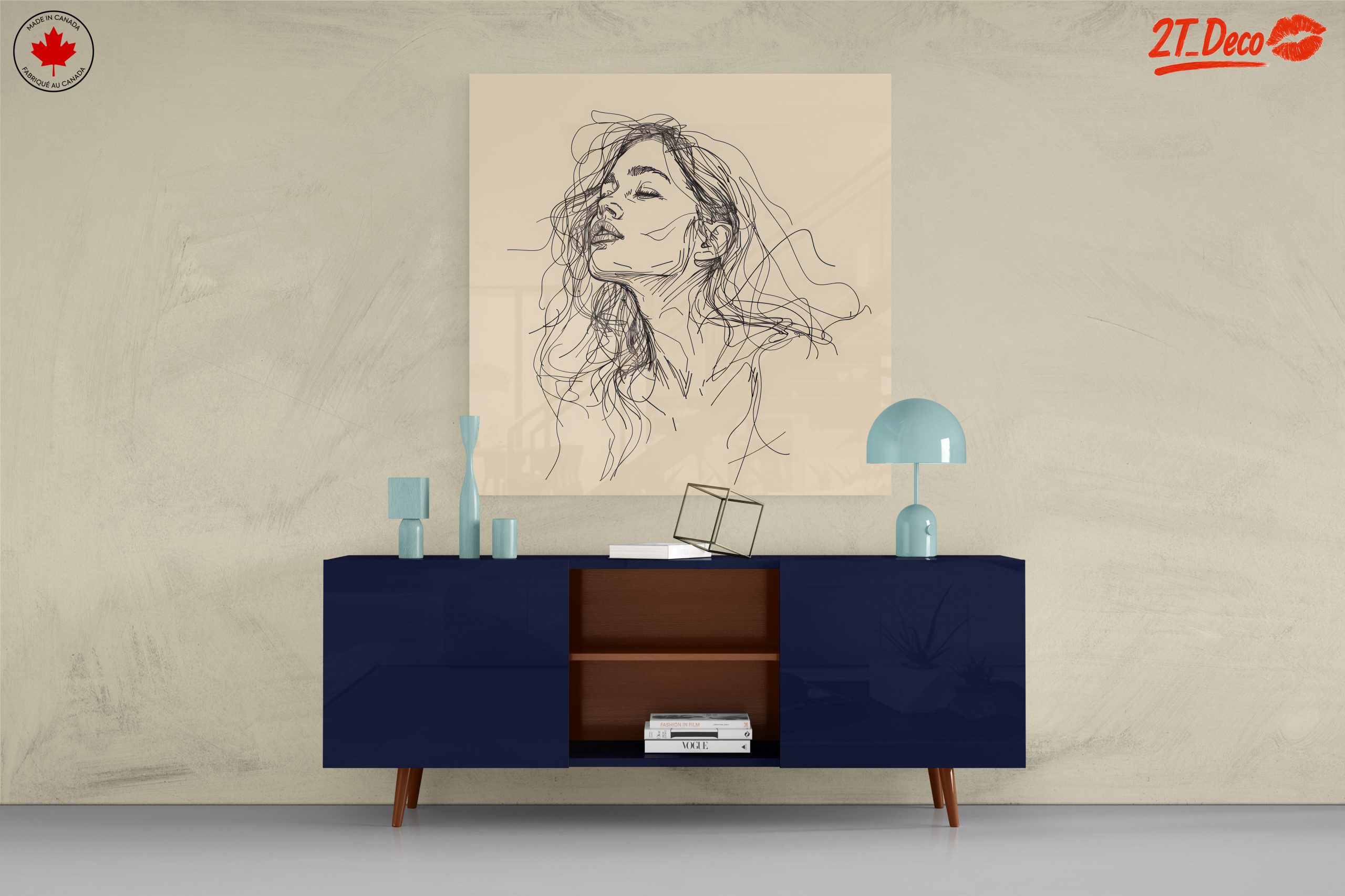 Stylized Contemporary Female Portrait - Image 8