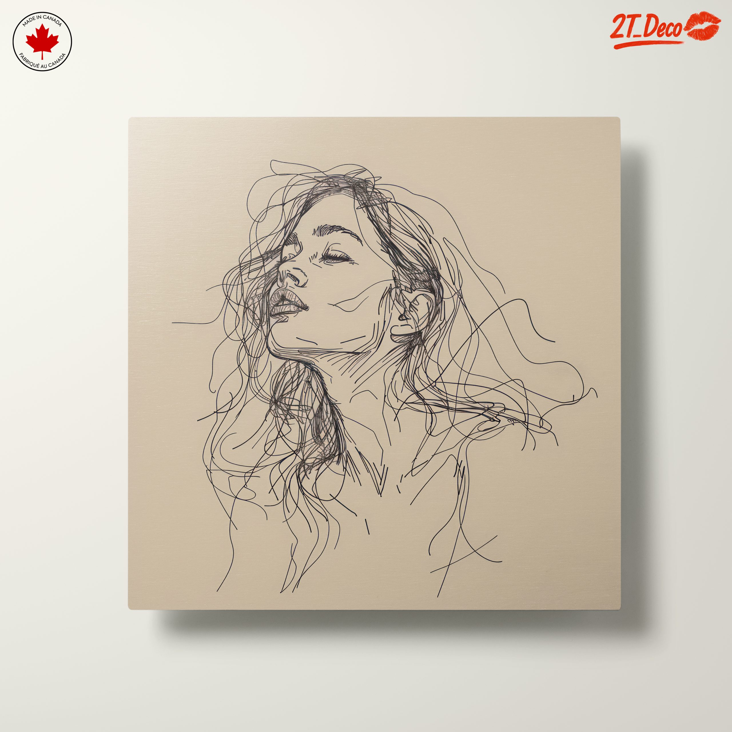 Stylized Contemporary Female Portrait - Image 10