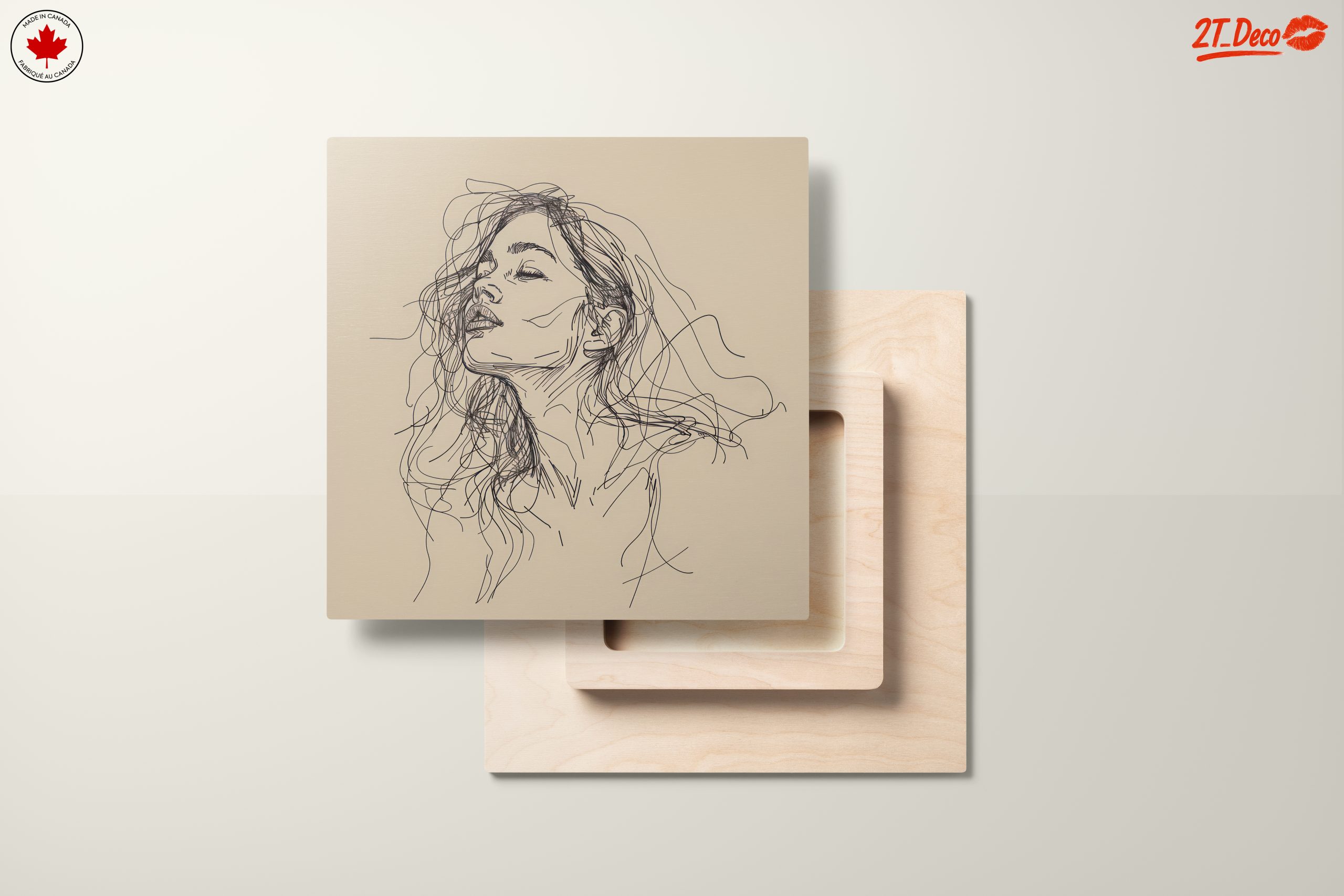 Stylized Contemporary Female Portrait - Image 11