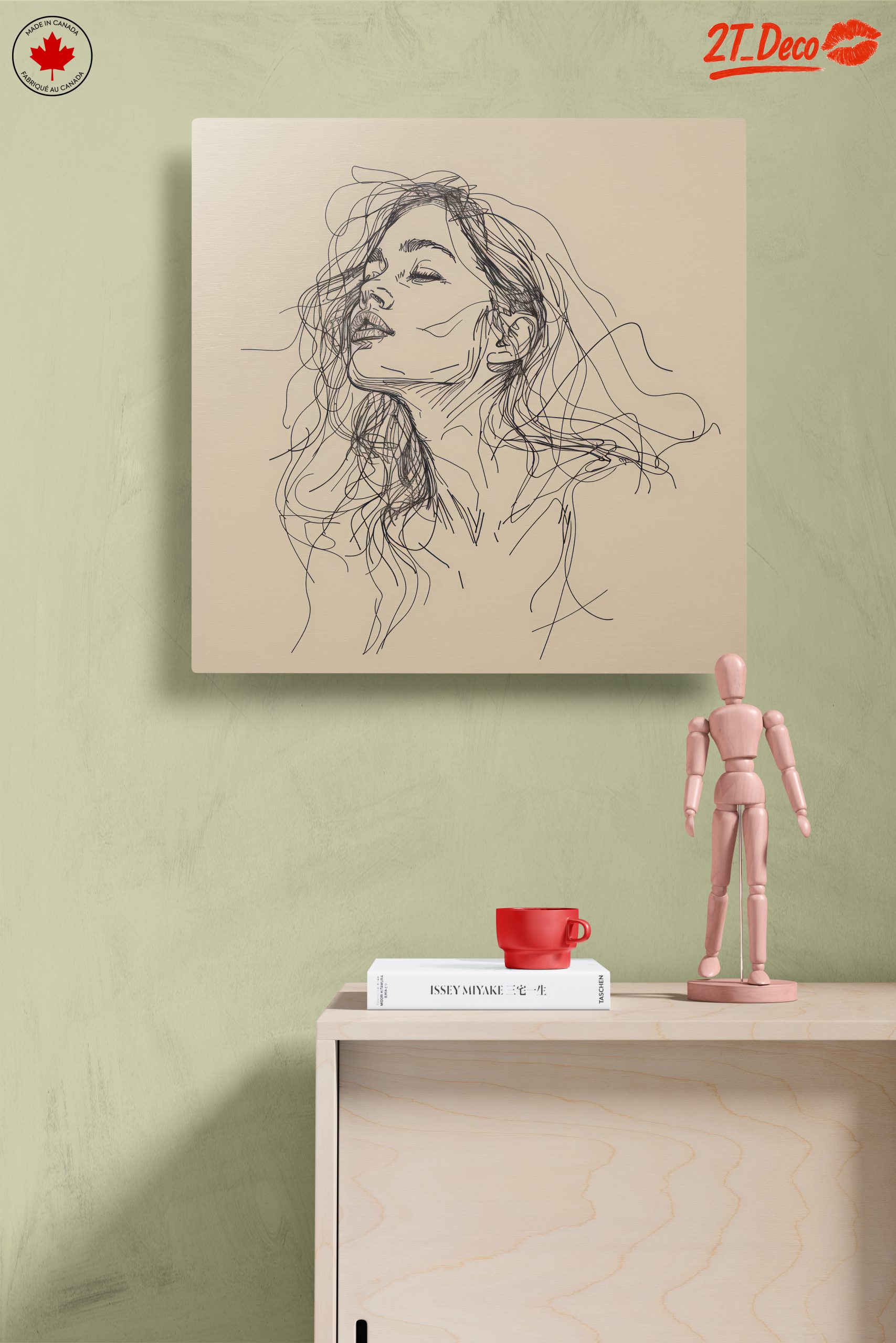 Stylized Contemporary Female Portrait - Image 14