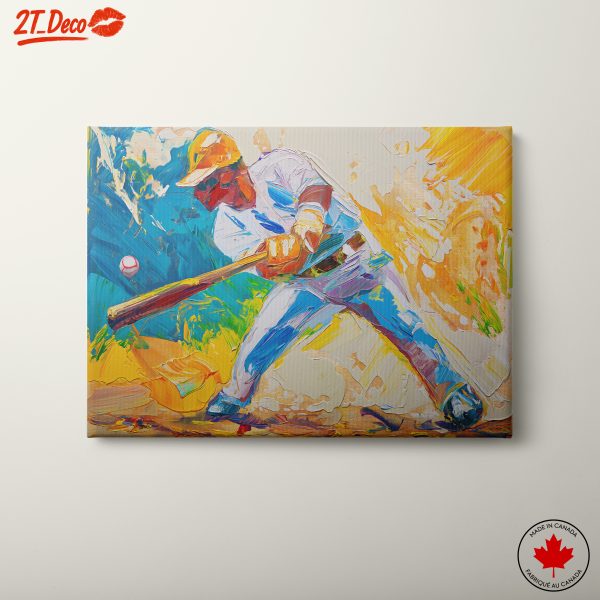 Vibrant Sport Action Wall Art