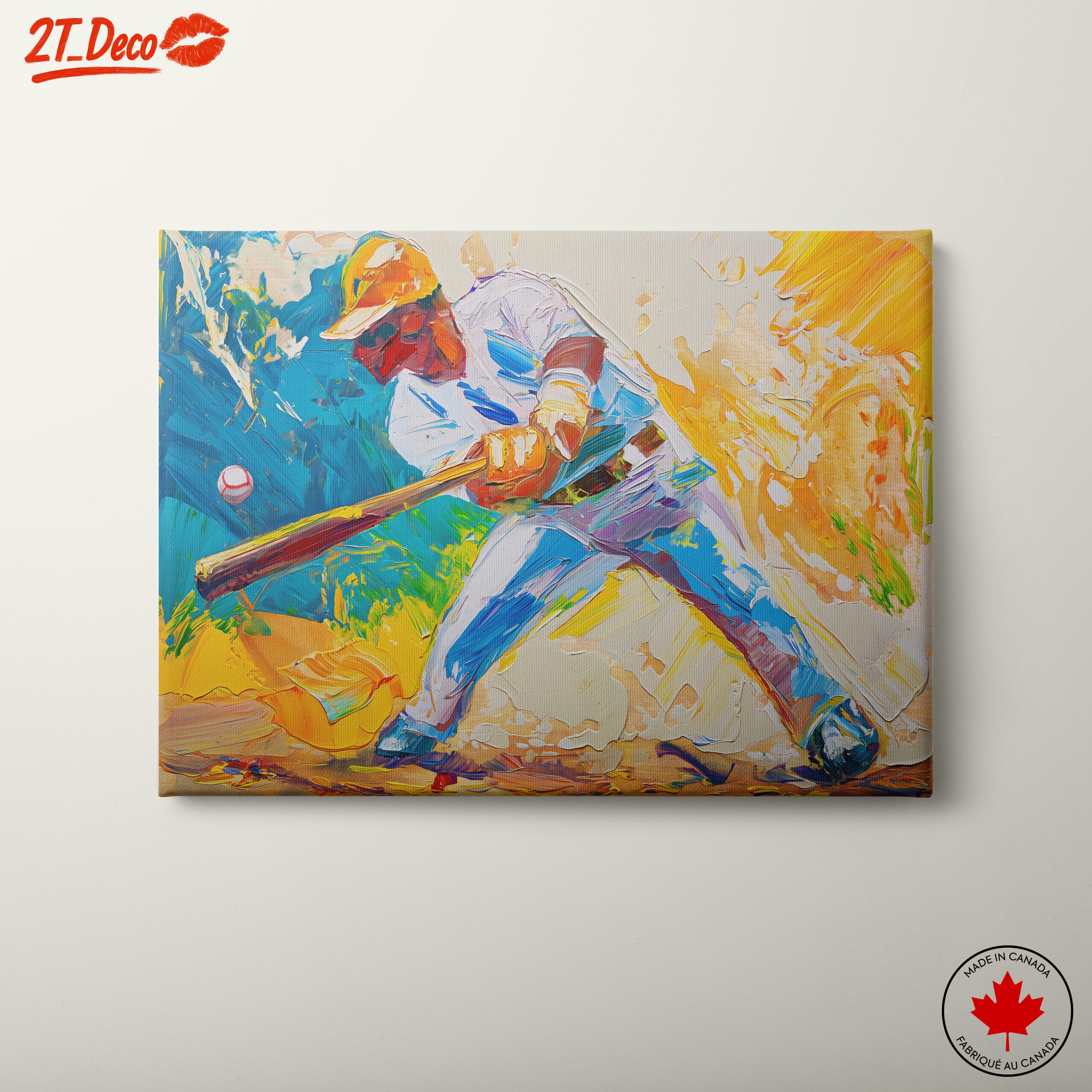 Vibrant Sport Action Wall Art