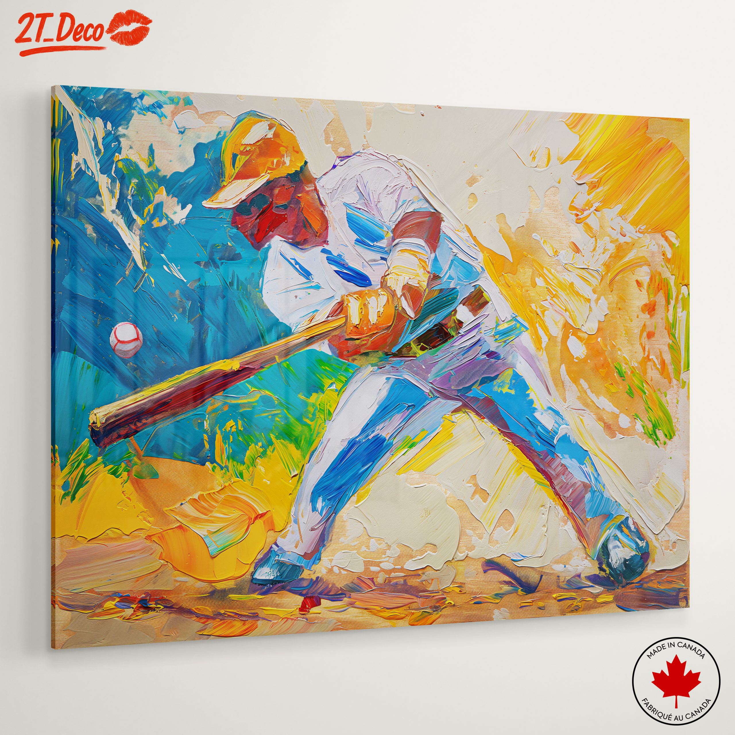 Vibrant Sport Action Wall Art - Image 6