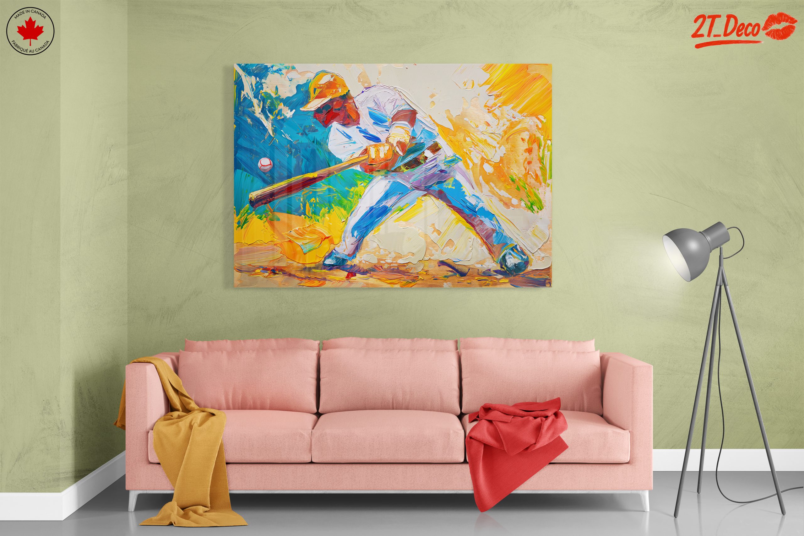 Vibrant Sport Action Wall Art - Image 7