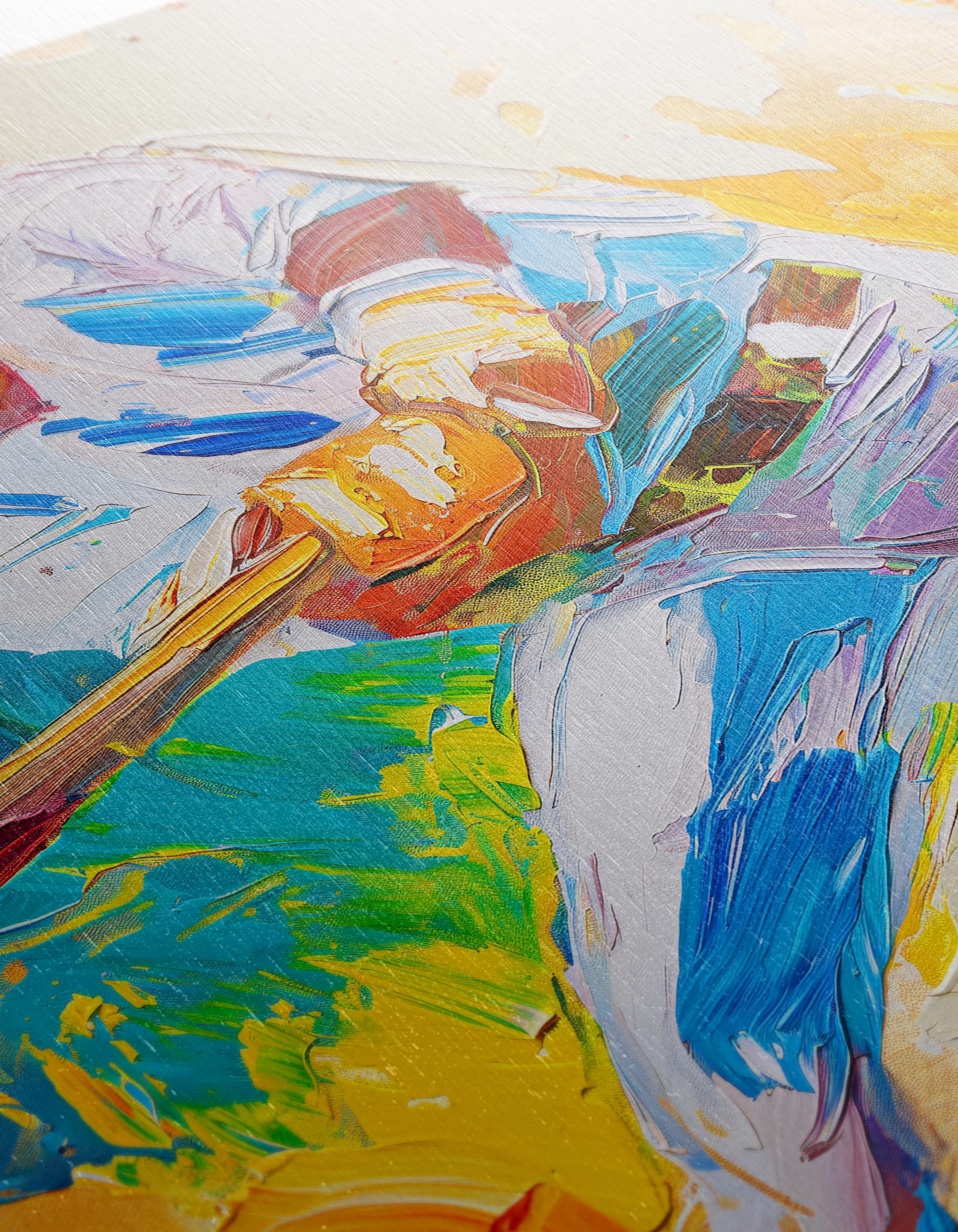 Vibrant Sport Action Wall Art - Image 12