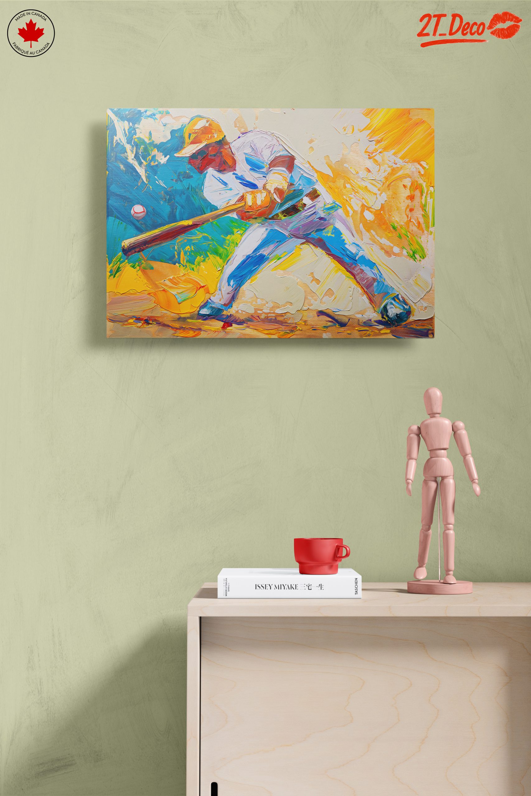 Vibrant Sport Action Wall Art - Image 14