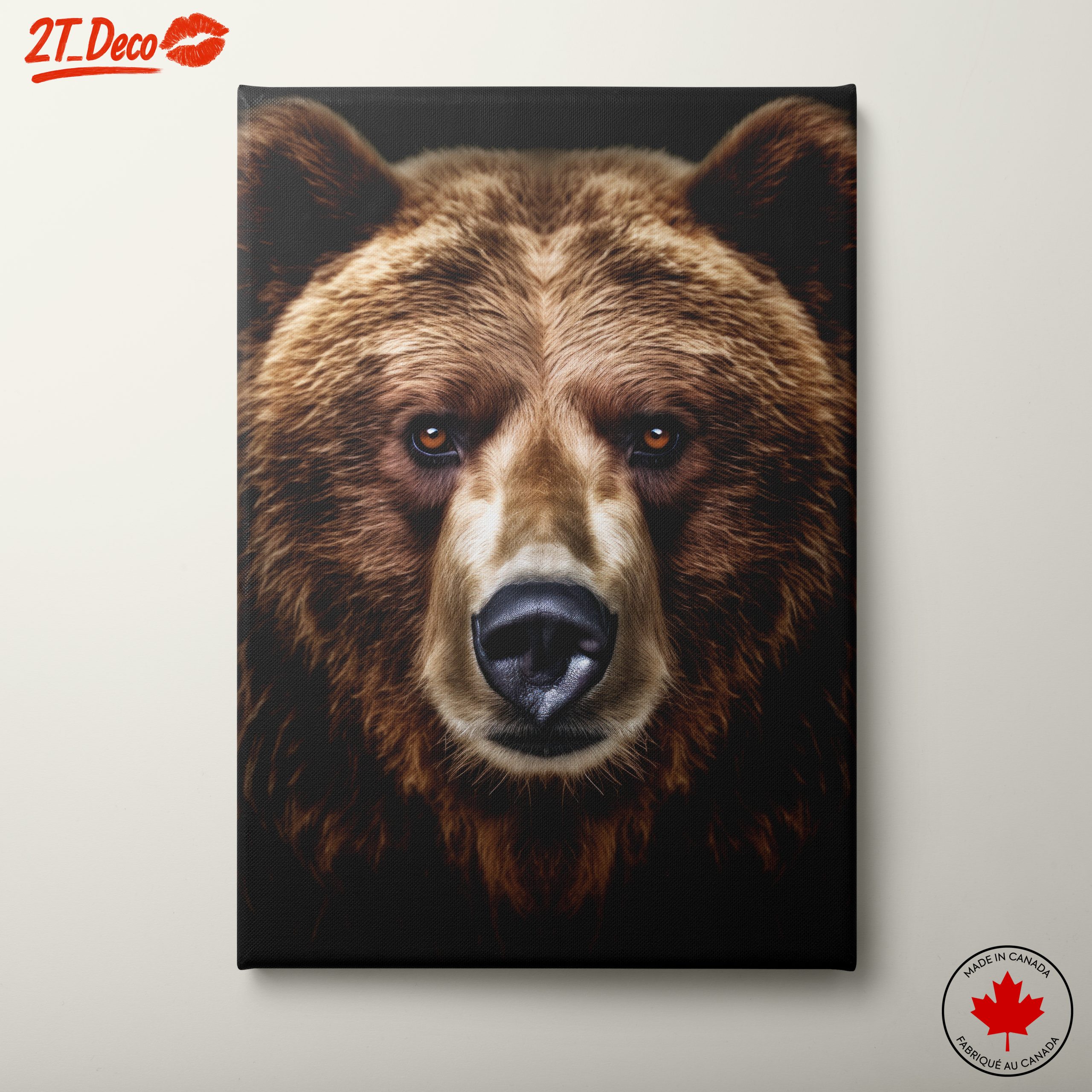 Stunning Bear Portrait Art