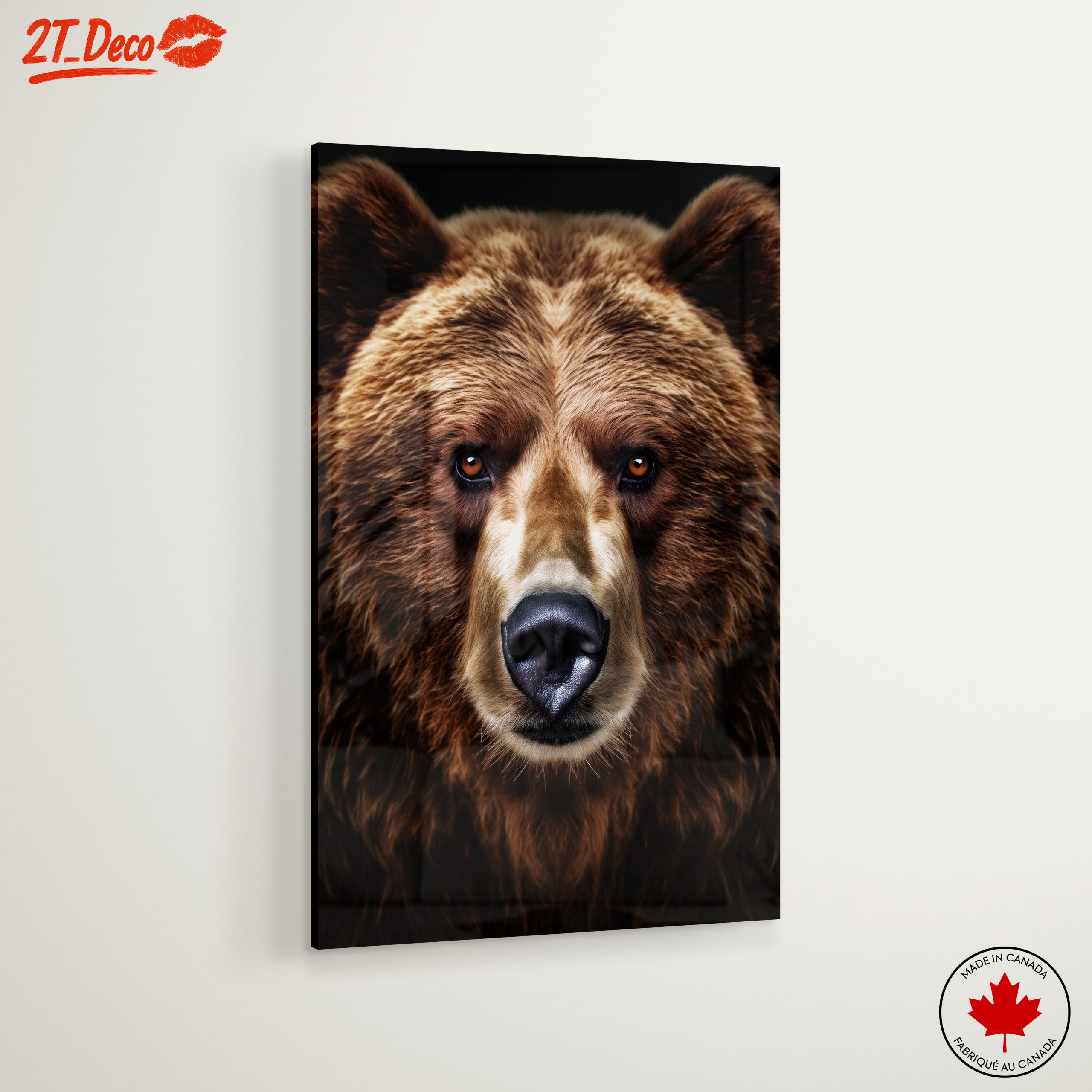 Stunning Bear Portrait Art - Image 6