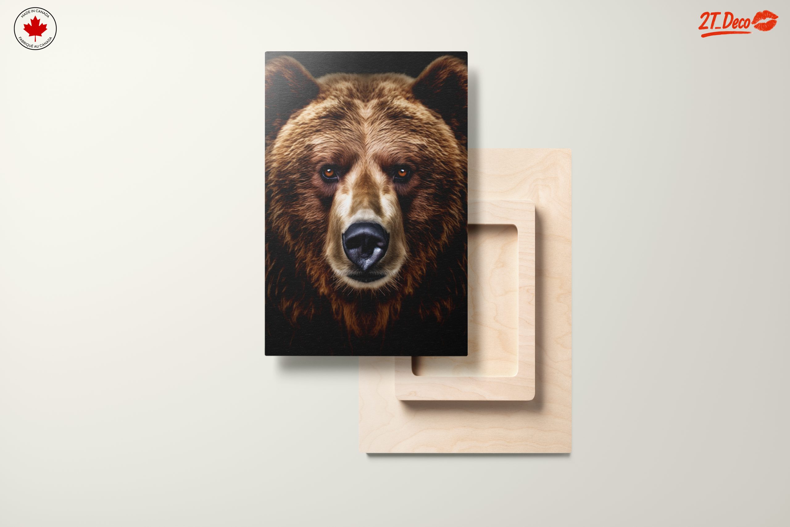 Stunning Bear Portrait Art - Image 11