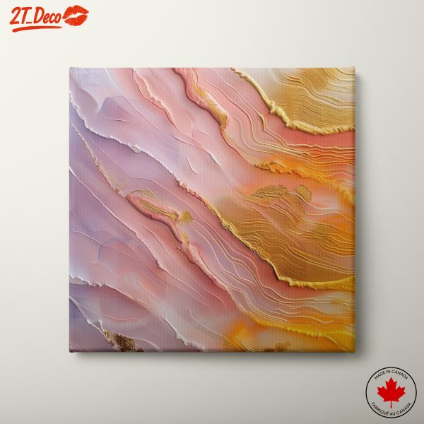 Fluid Abstract Art in Soft Hues