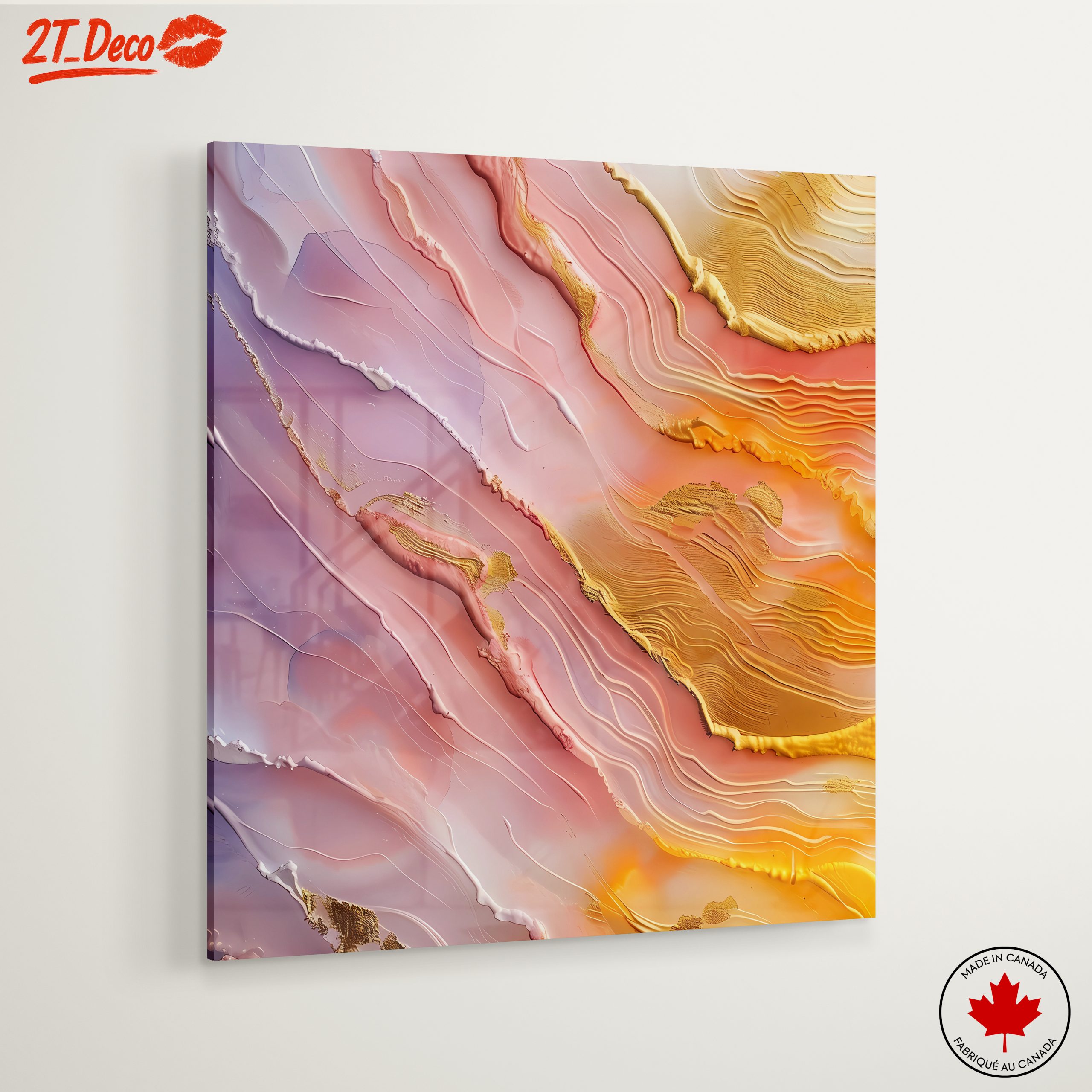 Fluid Abstract Art in Soft Hues - Image 6