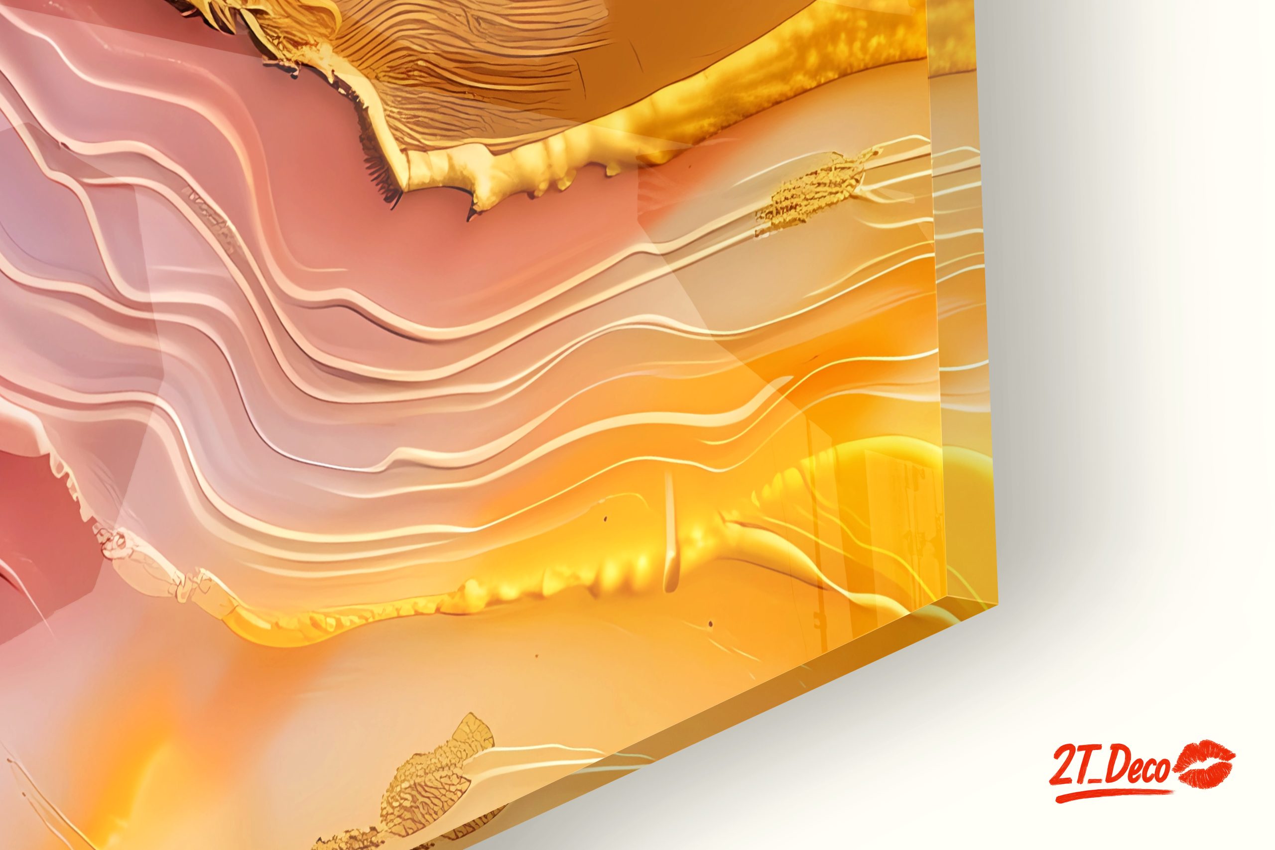 Fluid Abstract Art in Soft Hues - Image 9