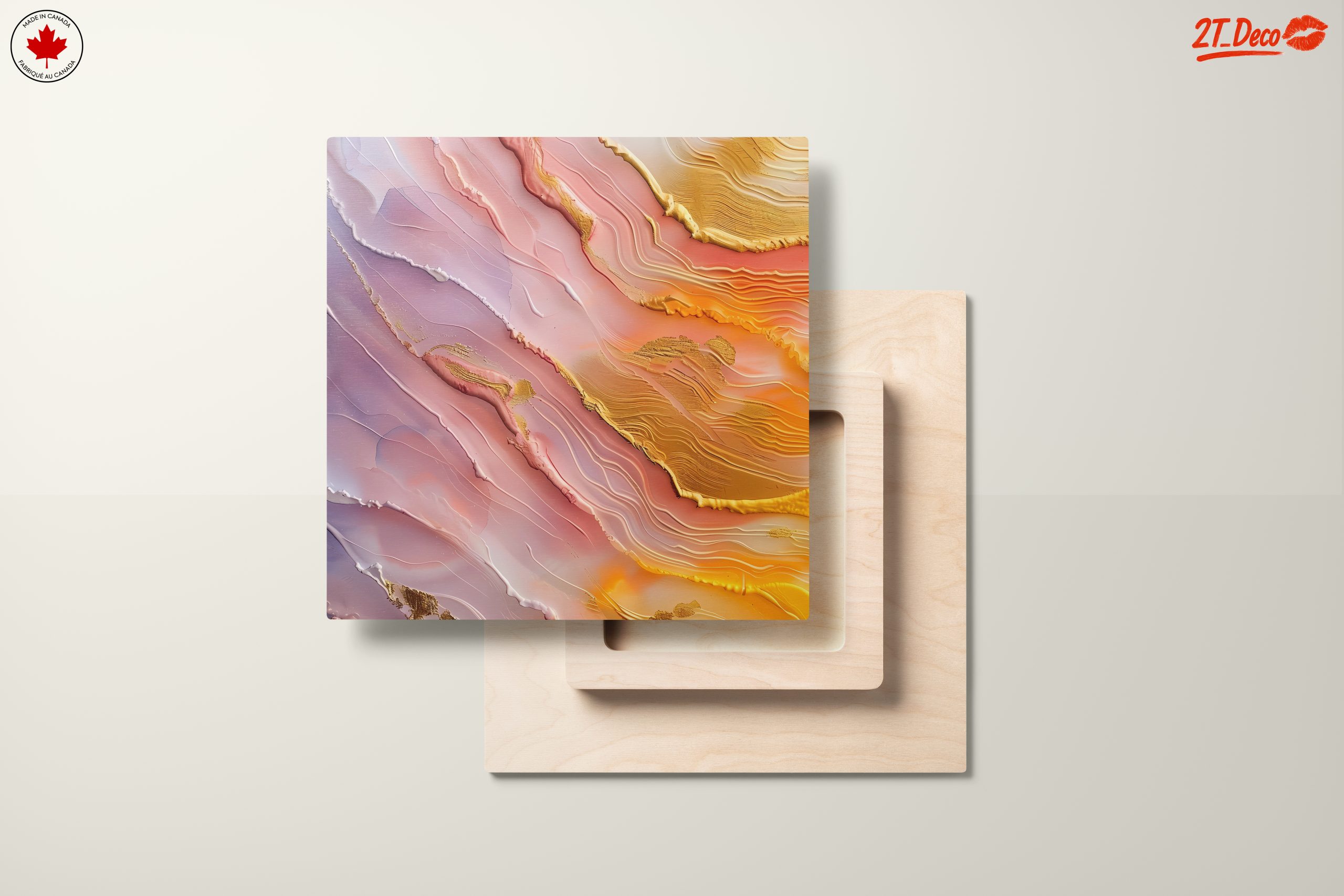Fluid Abstract Art in Soft Hues - Image 11