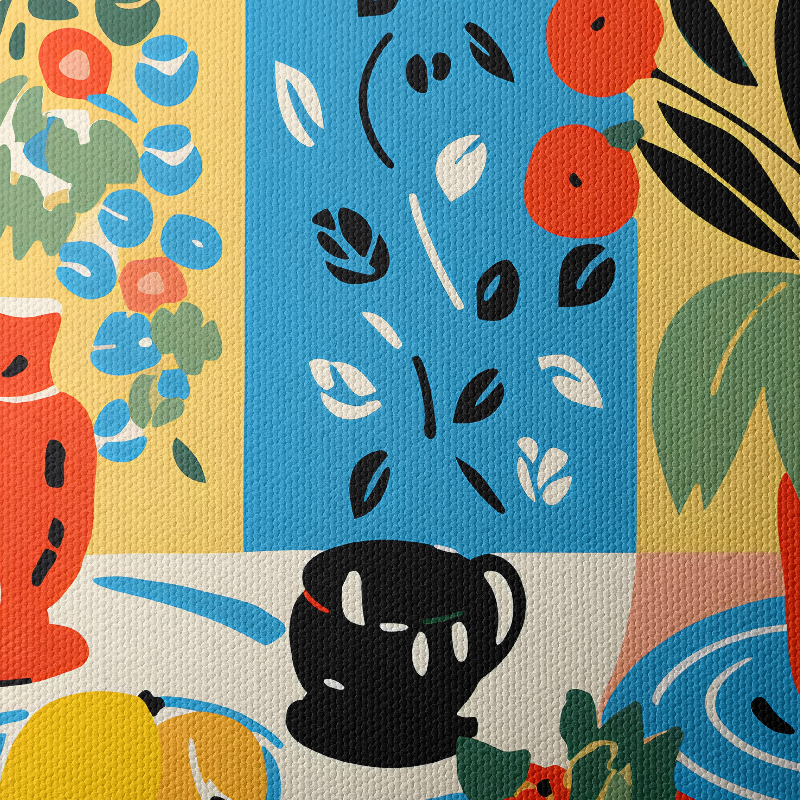 Vibrant Abstract Food Still Life - Image 4
