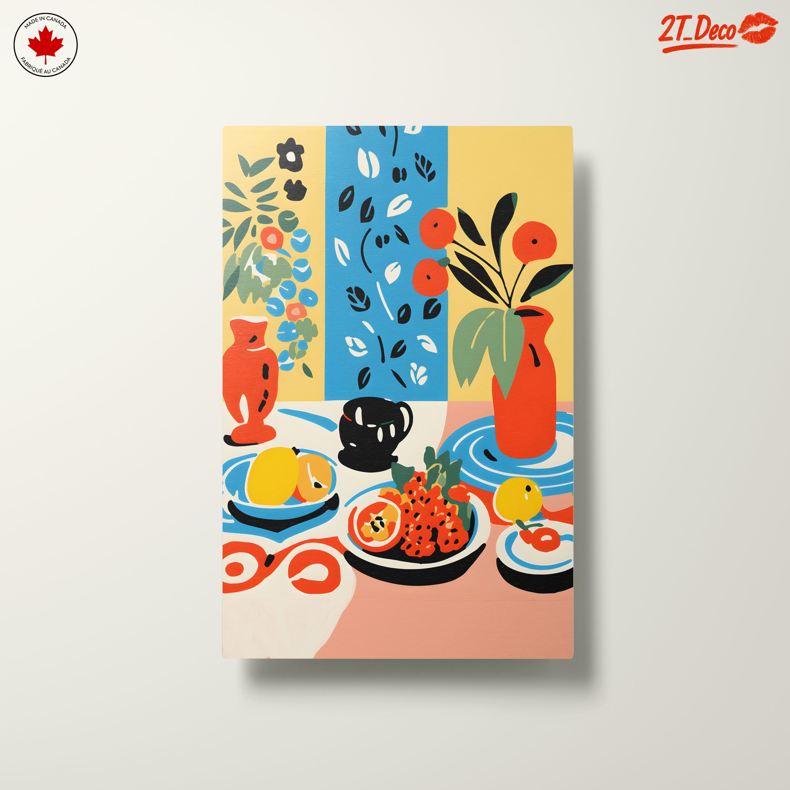 Vibrant Abstract Food Still Life - Image 10
