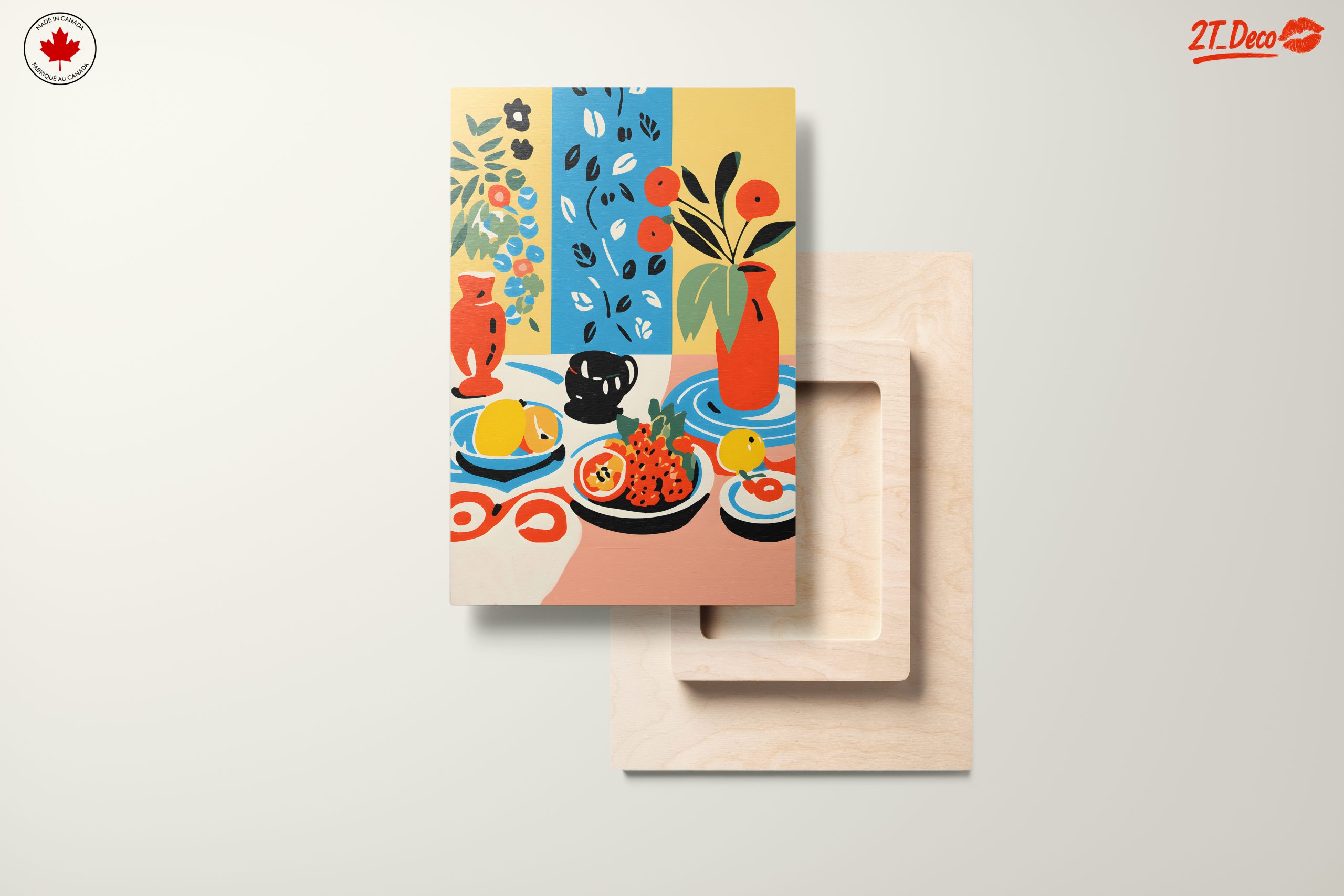 Vibrant Abstract Food Still Life - Image 11