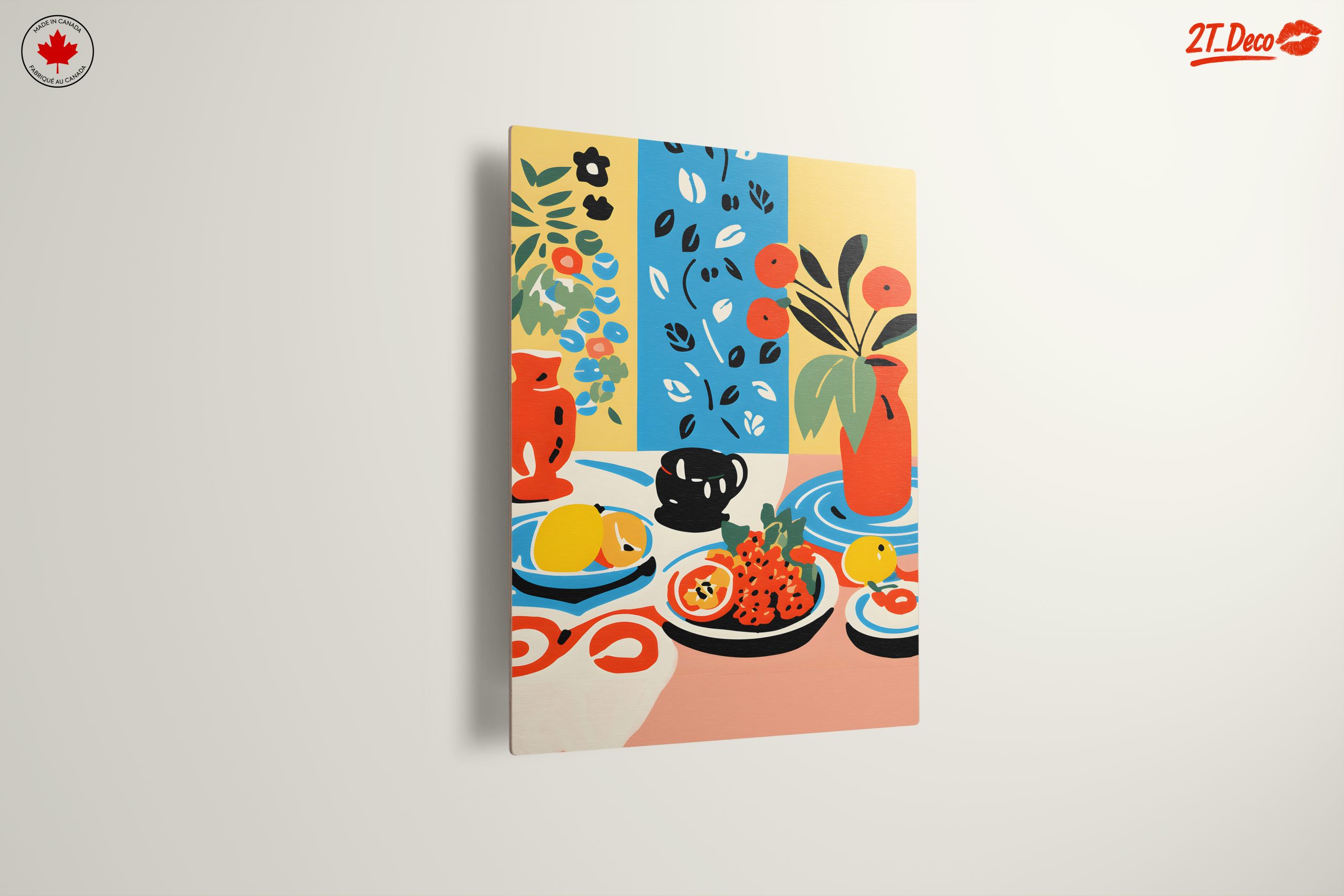Vibrant Abstract Food Still Life - Image 13