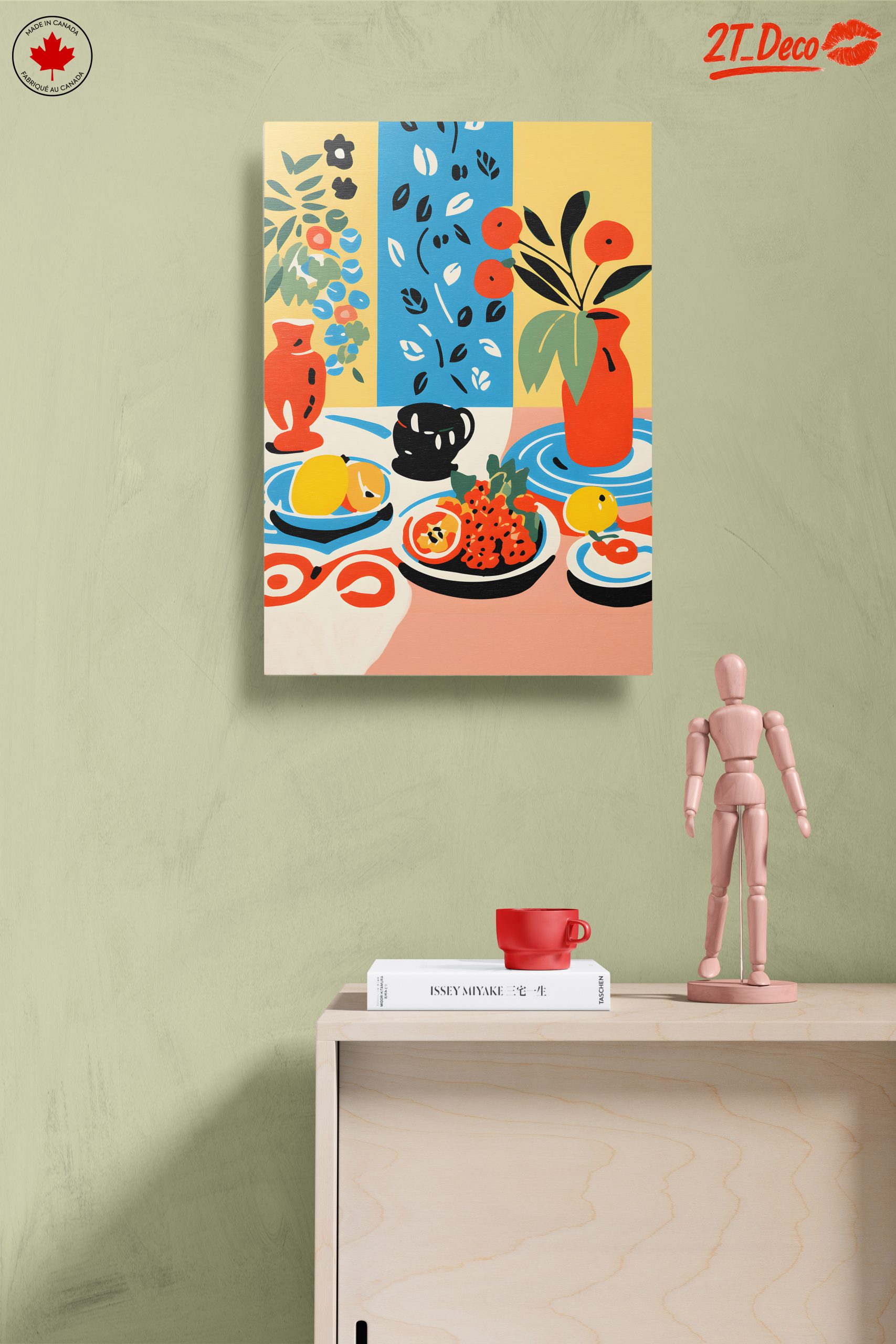 Vibrant Abstract Food Still Life - Image 14