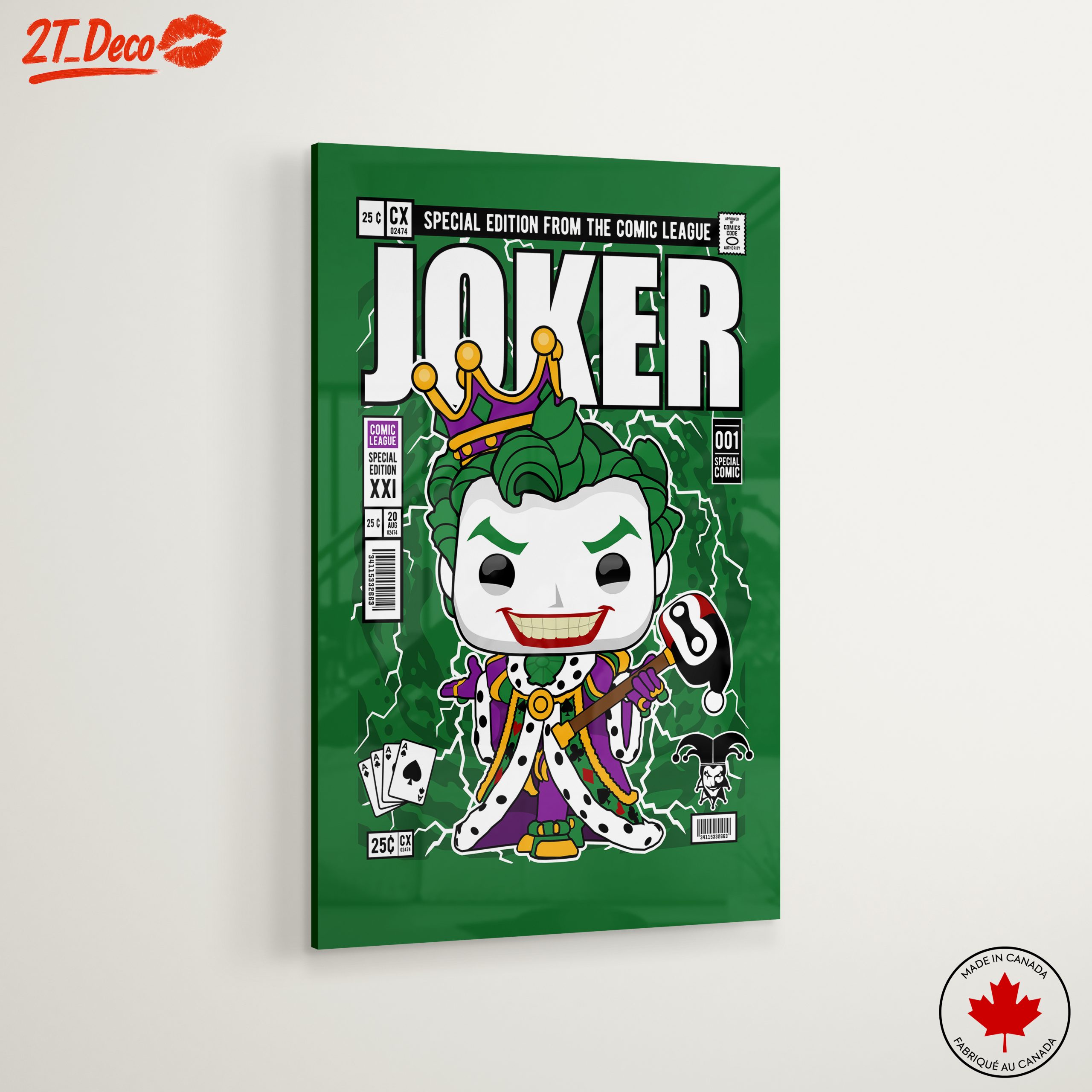 Joker Comic Art Featuring Iconic Character - Image 6