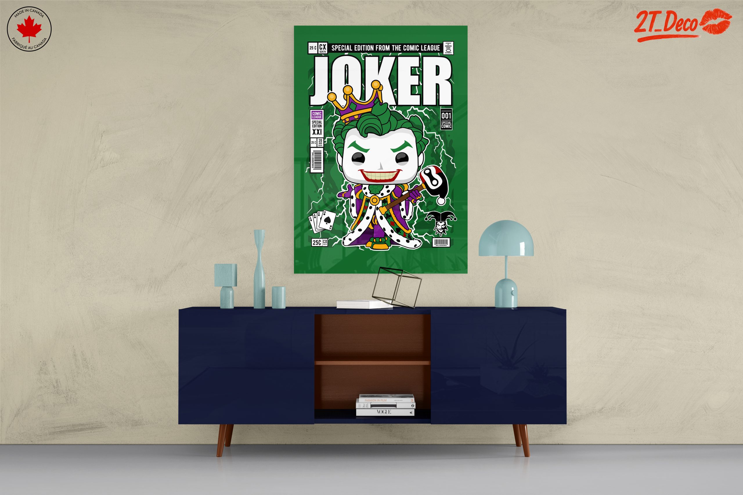 Joker Comic Art Featuring Iconic Character - Image 8
