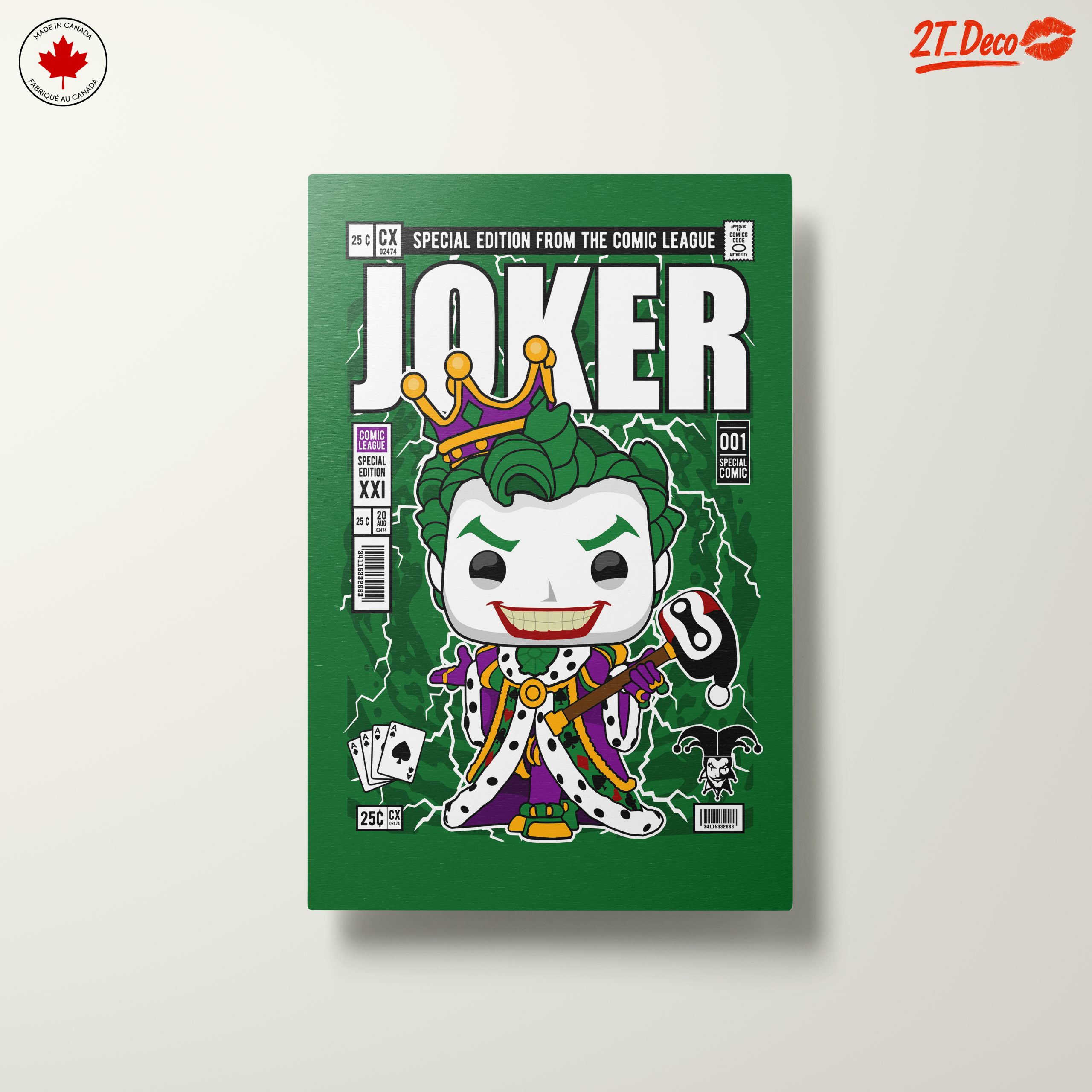 Joker Comic Art Featuring Iconic Character - Image 10
