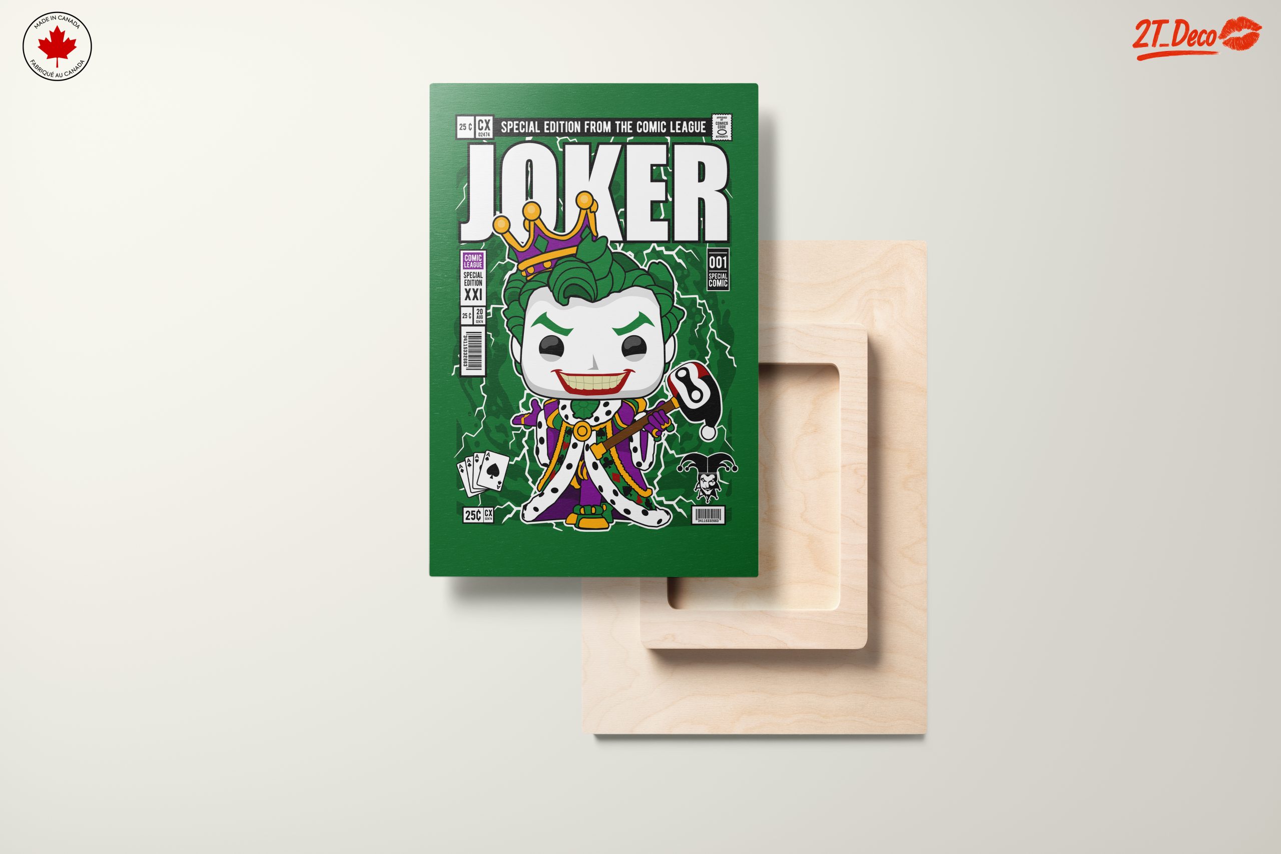 Joker Comic Art Featuring Iconic Character - Image 11