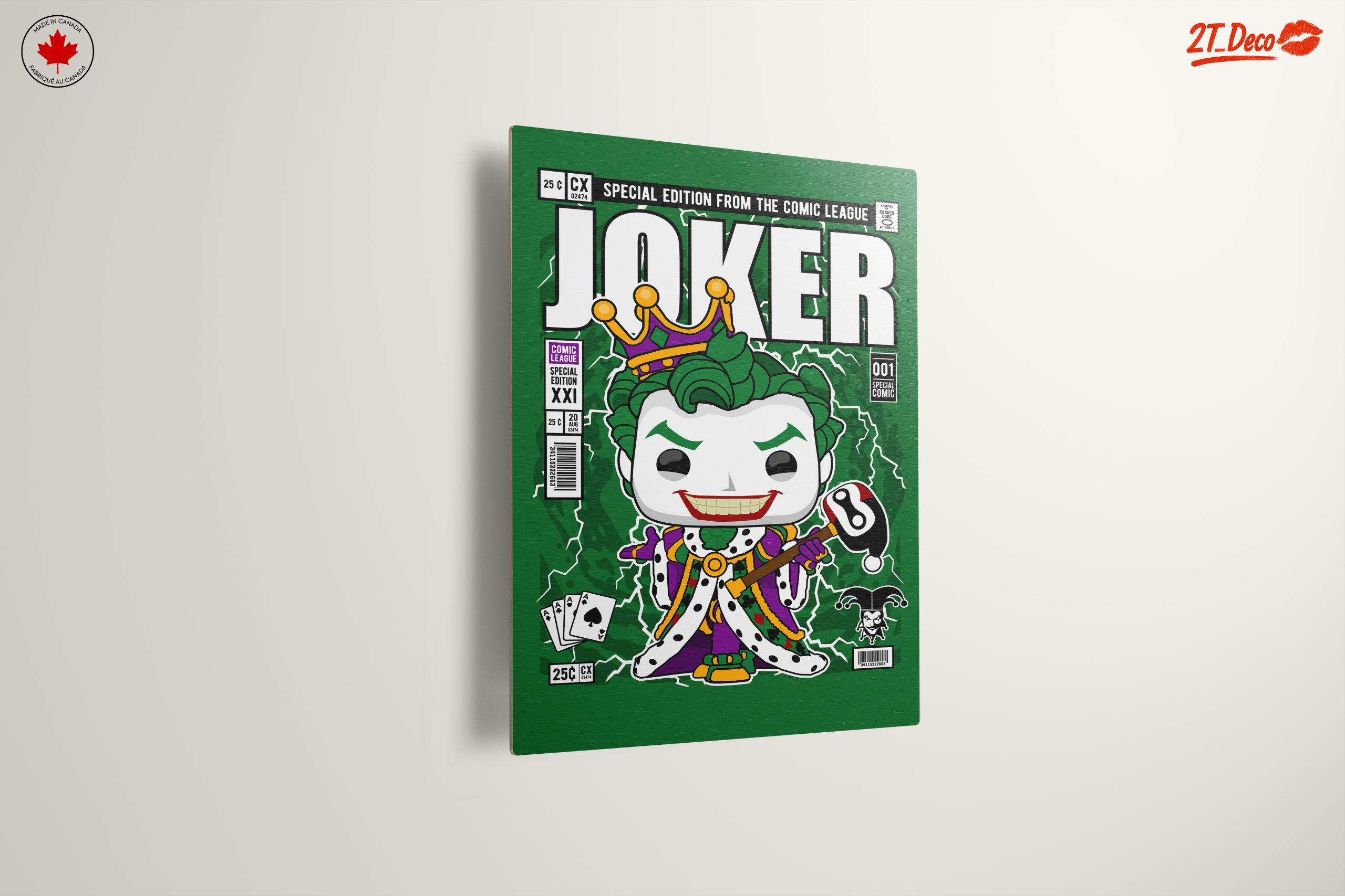 Joker Comic Art Featuring Iconic Character - Image 13