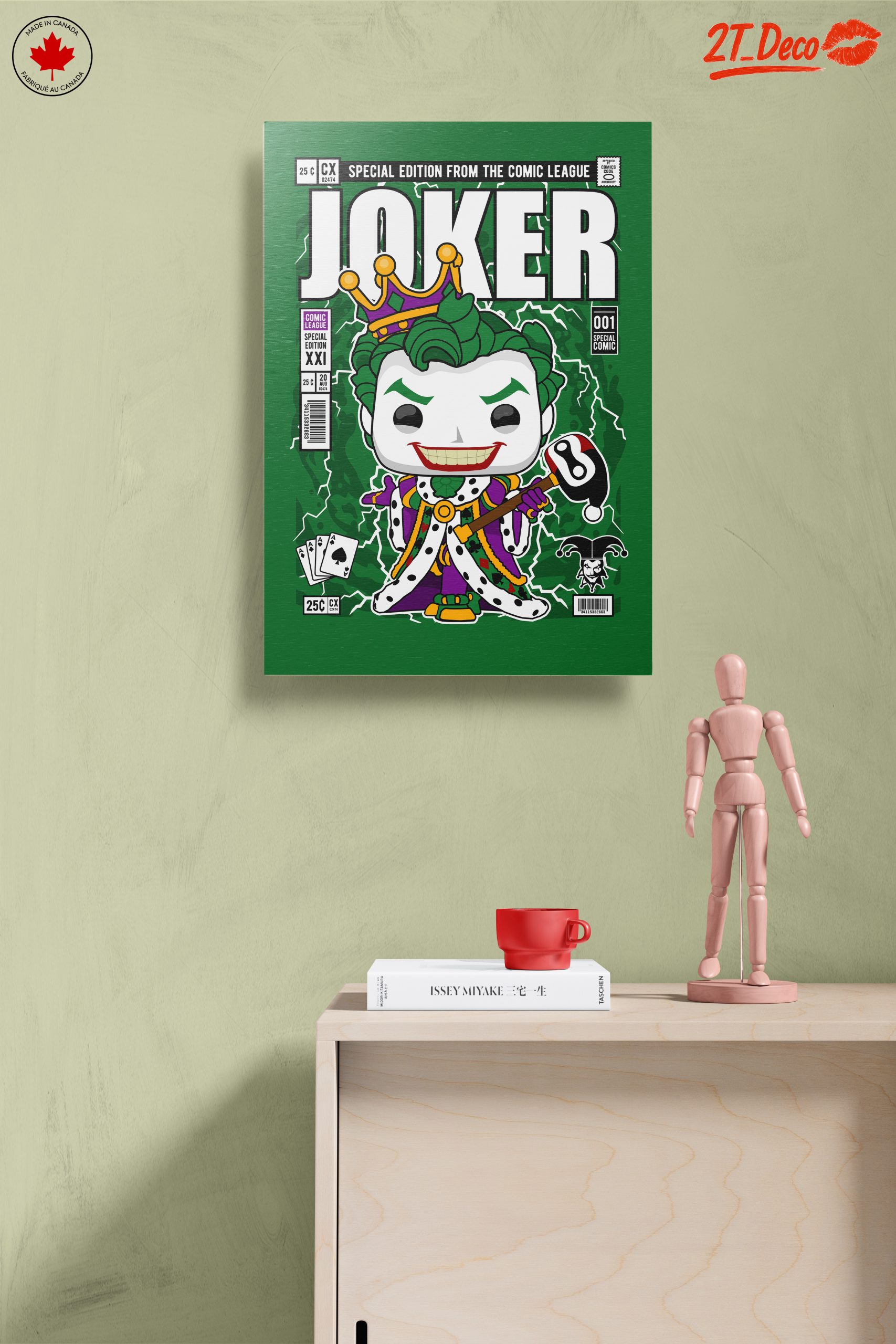 Joker Comic Art Featuring Iconic Character - Image 14