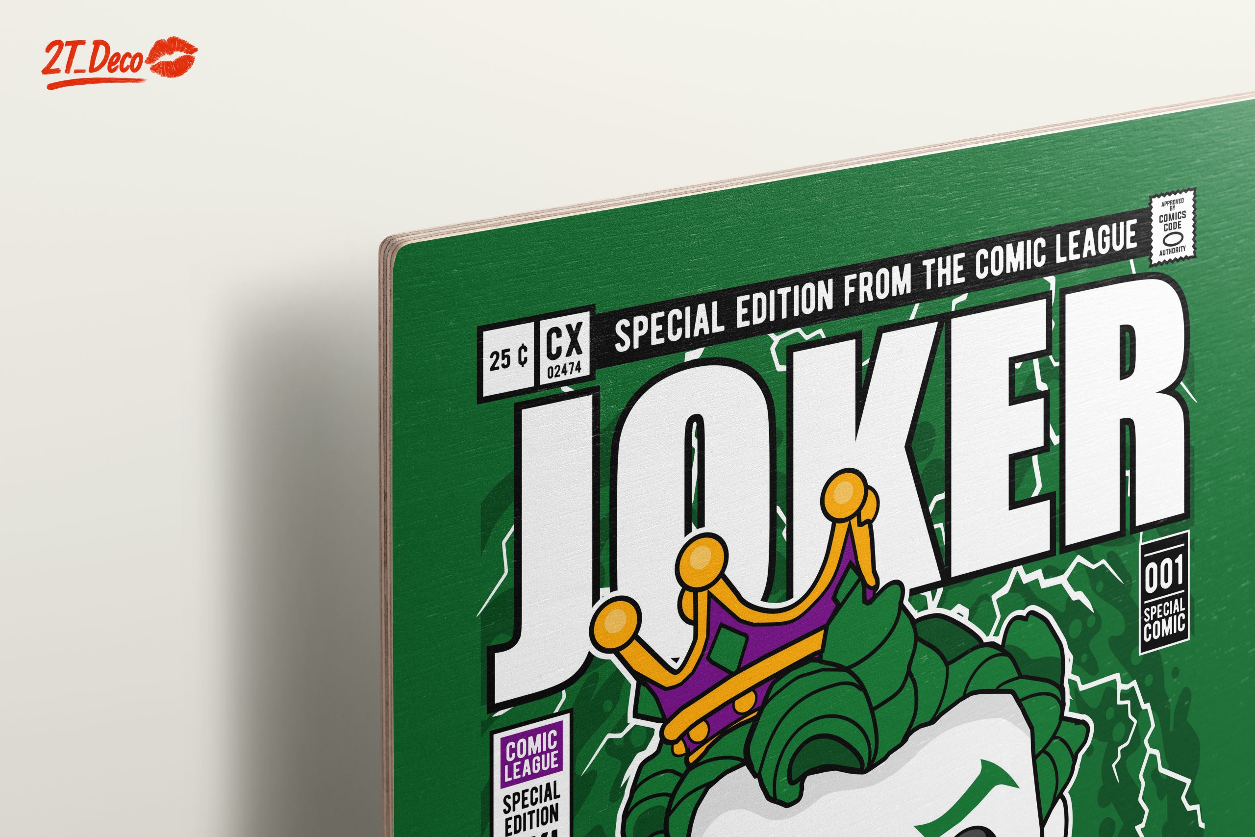 Joker Comic Art Featuring Iconic Character - Image 15