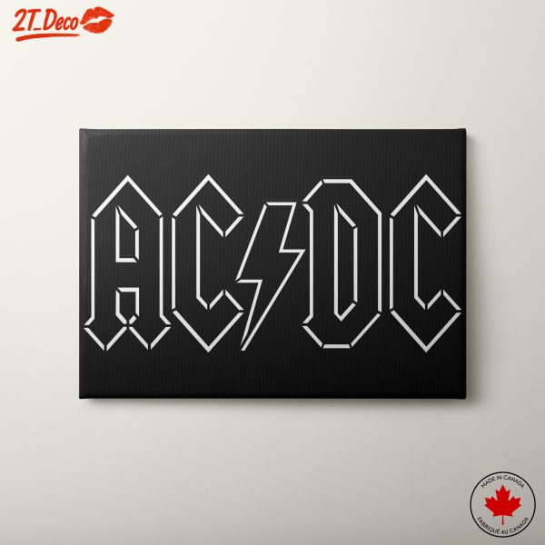 AC/DC Iconic Logo Wall Art