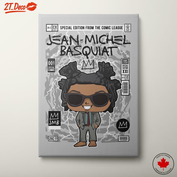 Jean-Michel Basquiat Inspired Pop Art
