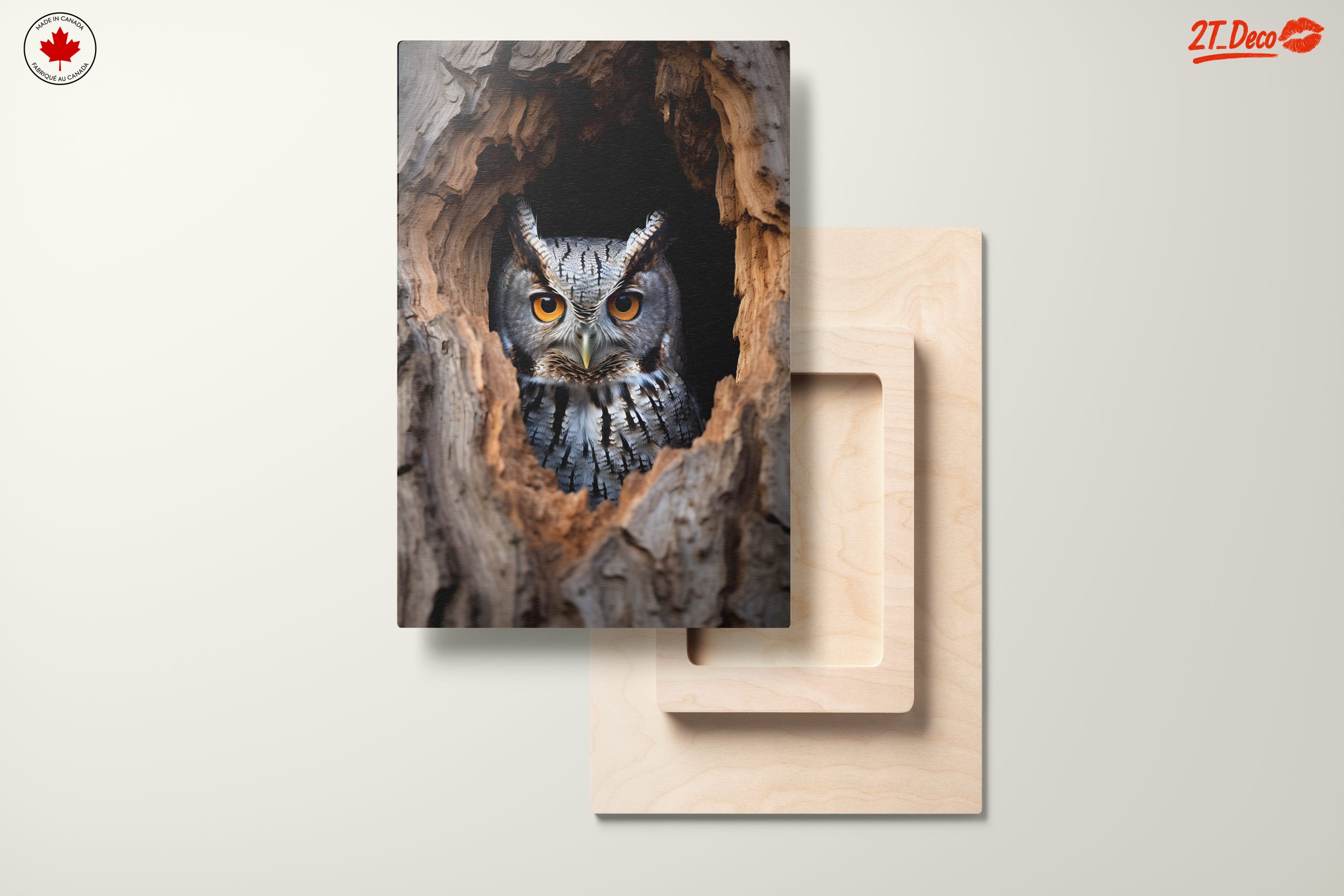 Majestic Owl Portrait in Natural Habitat - Image 11