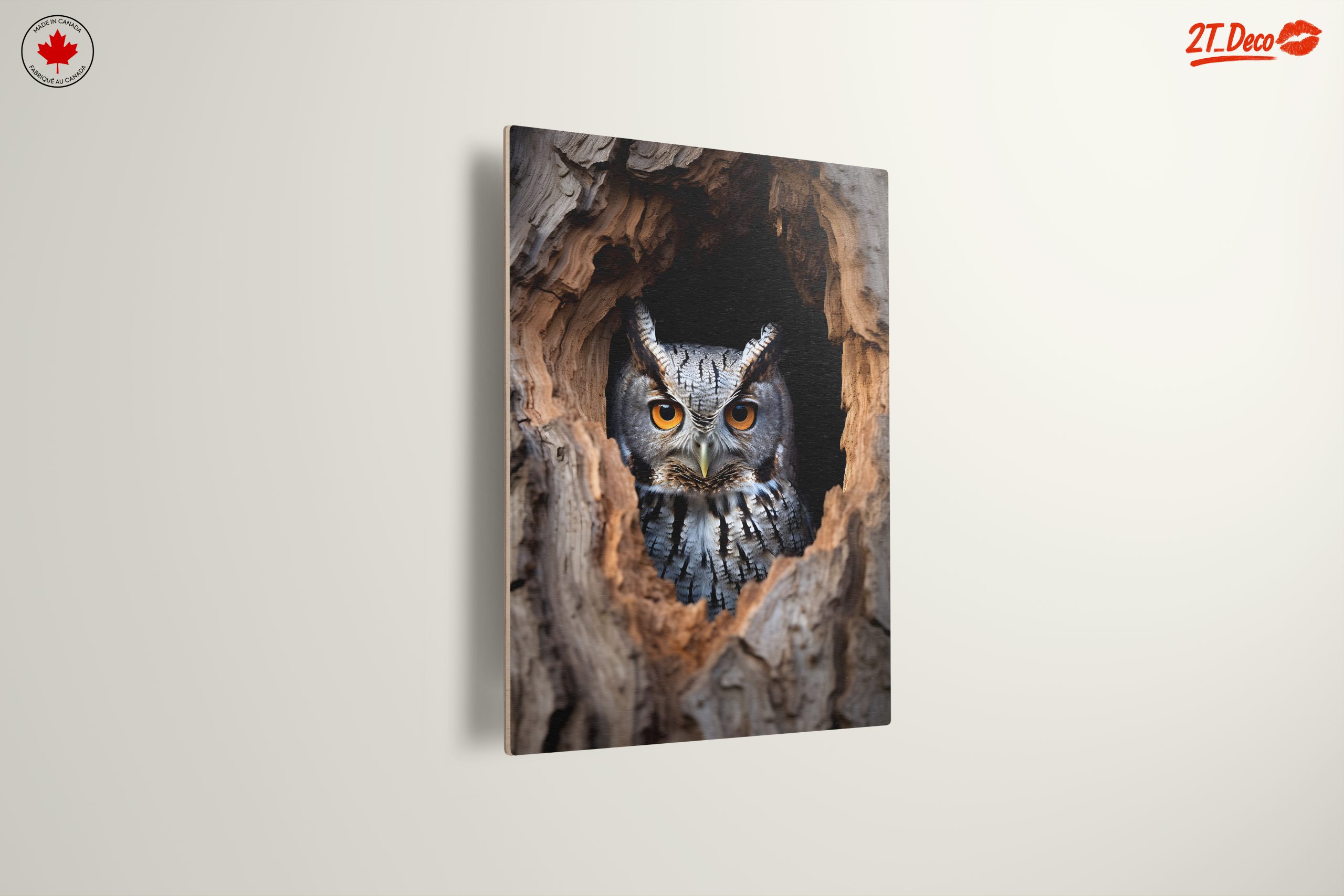 Majestic Owl Portrait in Natural Habitat - Image 13