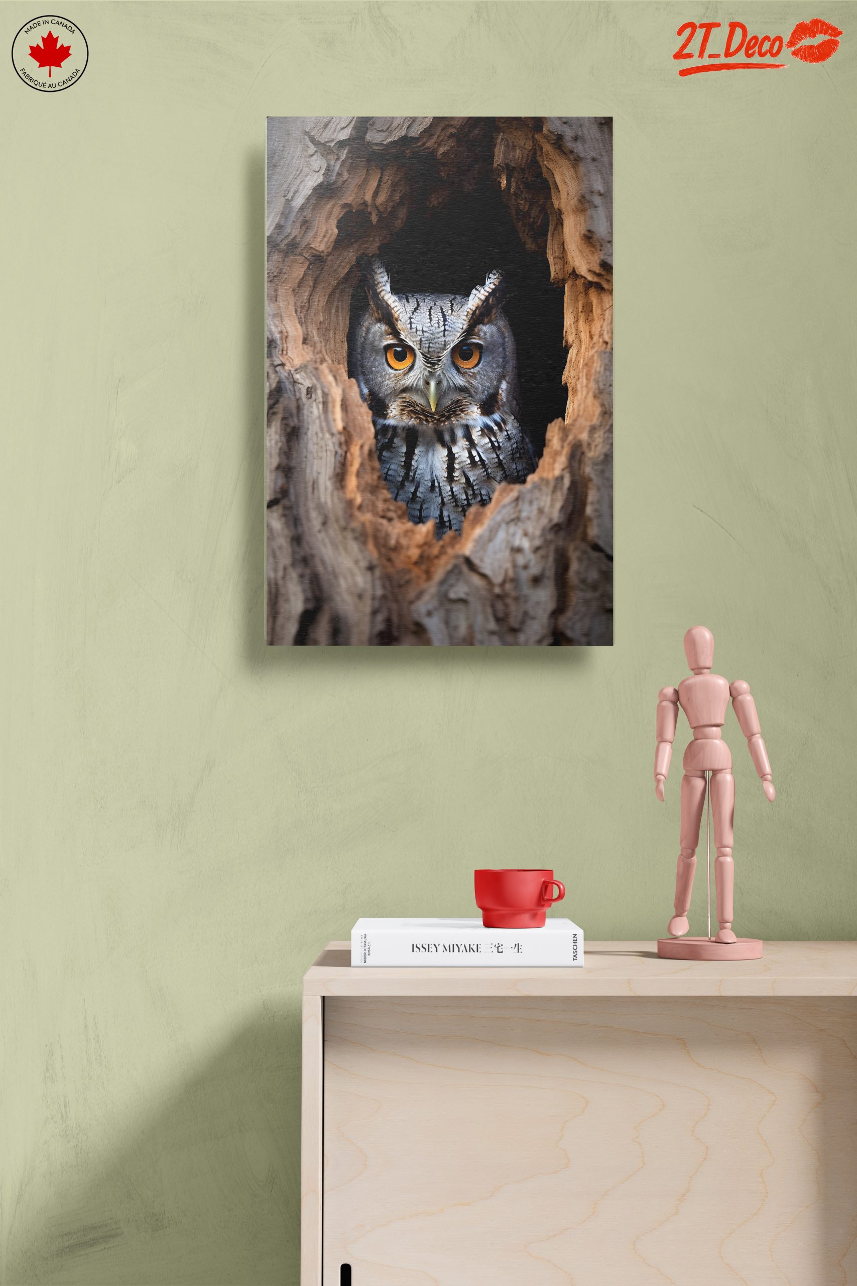 Majestic Owl Portrait in Natural Habitat - Image 14