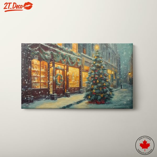 Charming Christmas Scene with Holiday Decor