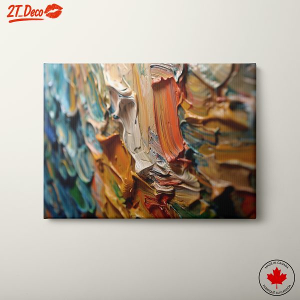 Colorful Abstract Textured Art