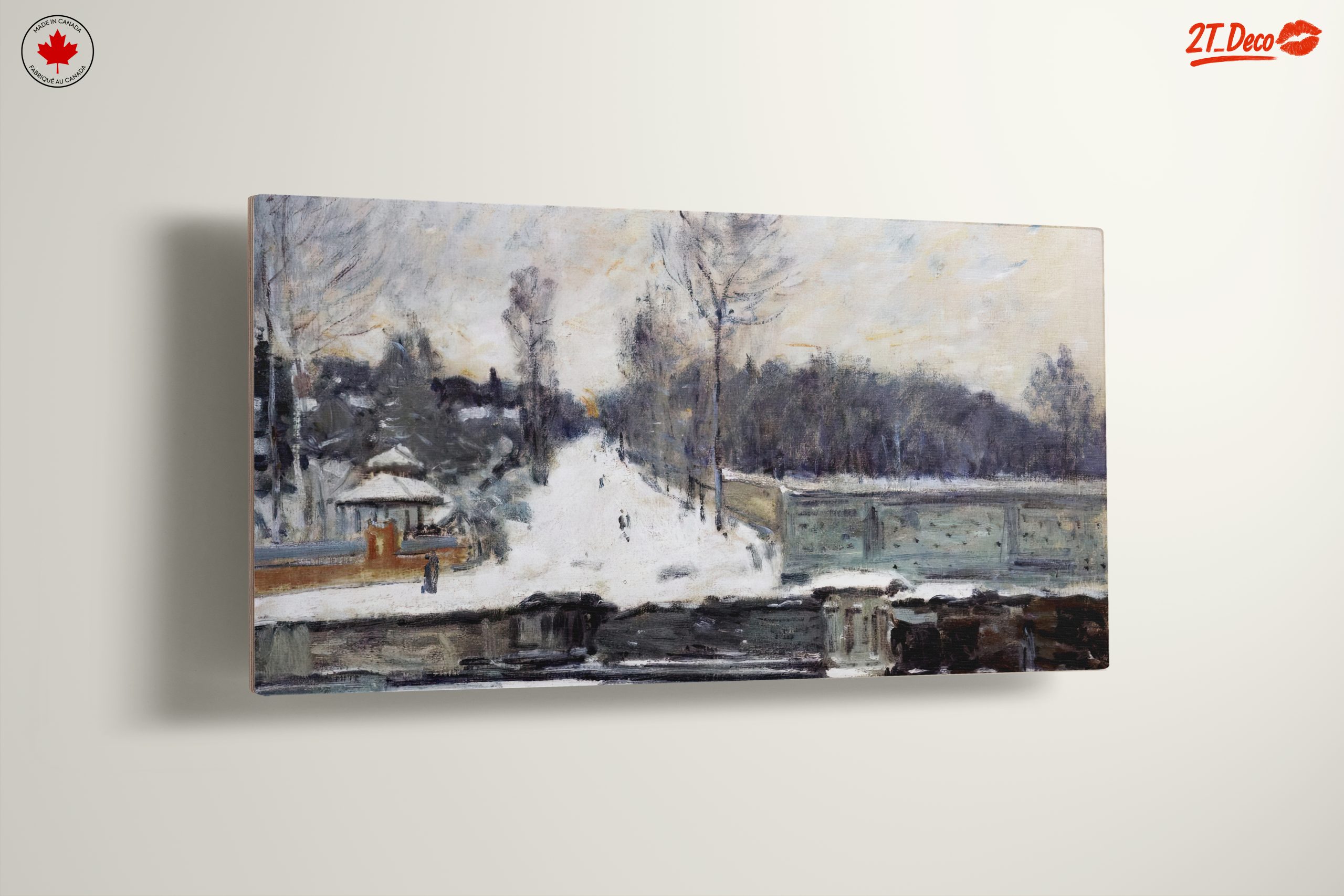 Winter Landscape with Trees and Snow - Image 13