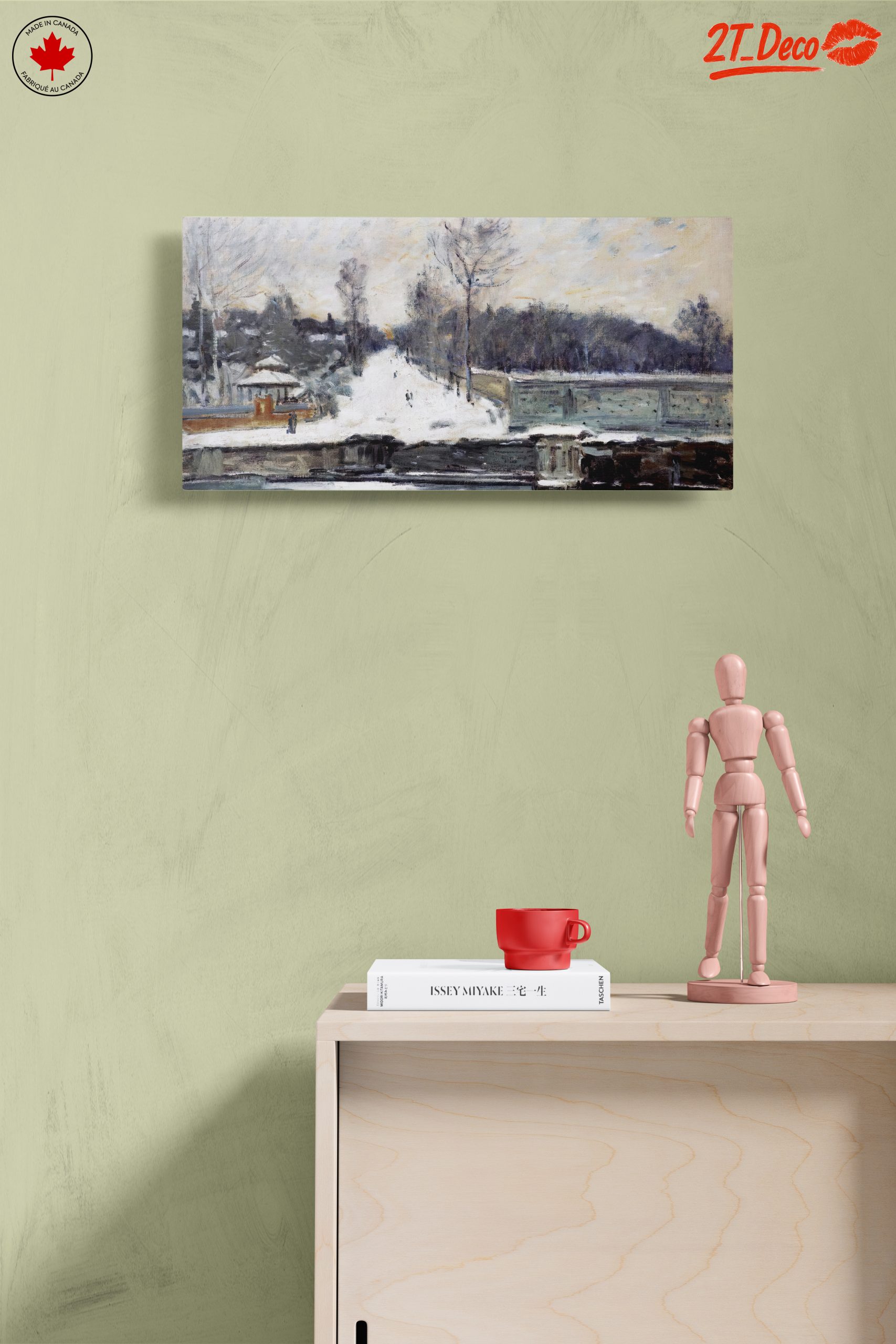 Winter Landscape with Trees and Snow - Image 14