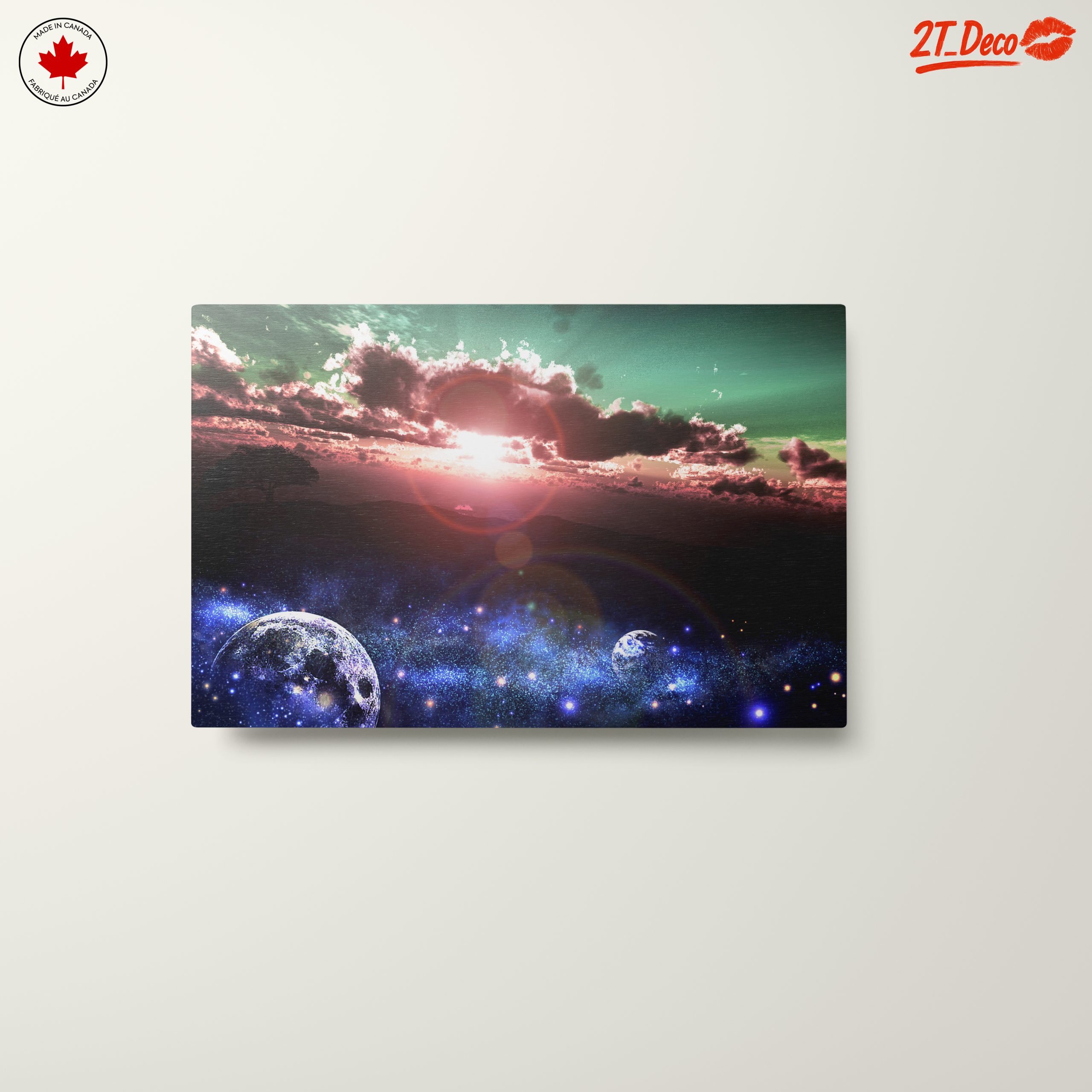 Stunning Cosmic Landscape with Celestial Elements - Image 10